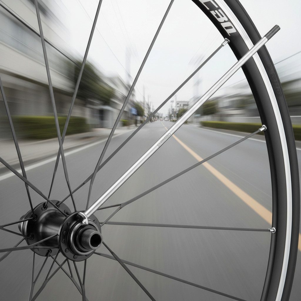 Shimano Laufrad SHIMANO Speiche WH-RS31 VR - Ersatzspeiche für WH-RS31 Vorderrad