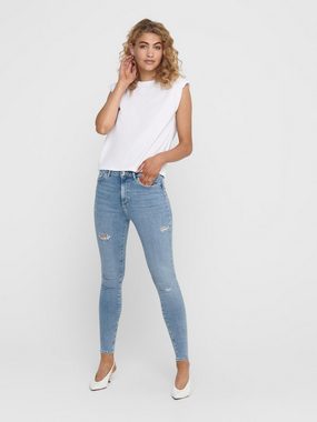 ONLY Skinny-fit-Jeans ONLY Female Skinny Fit Jeans ONLGosh Life HW Ankle Jeans