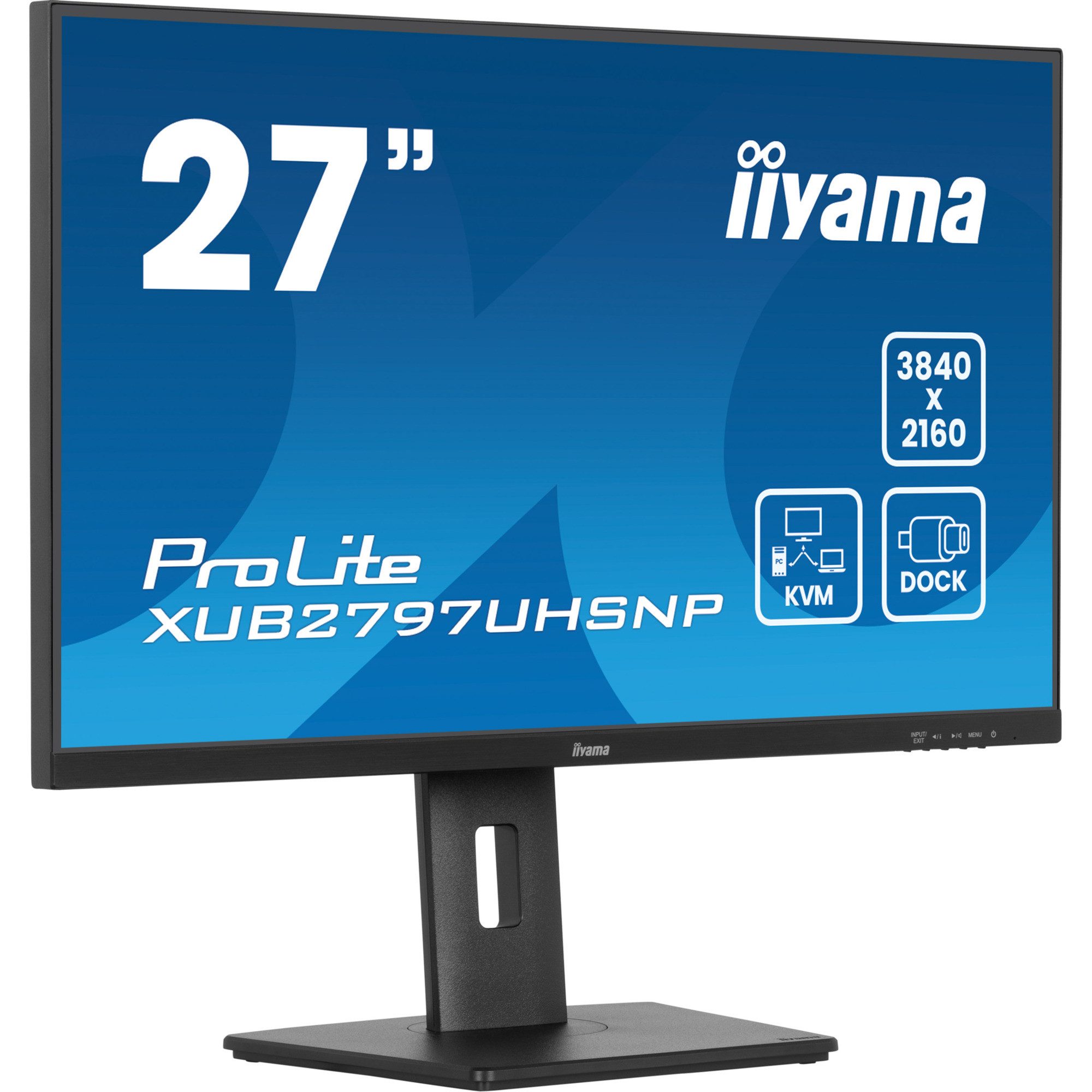 Iiyama iiyama Prolite XUB2797UHSNP-B1, LED-Monitor, (4K TFT-Monitor (3840 x 2160 px)