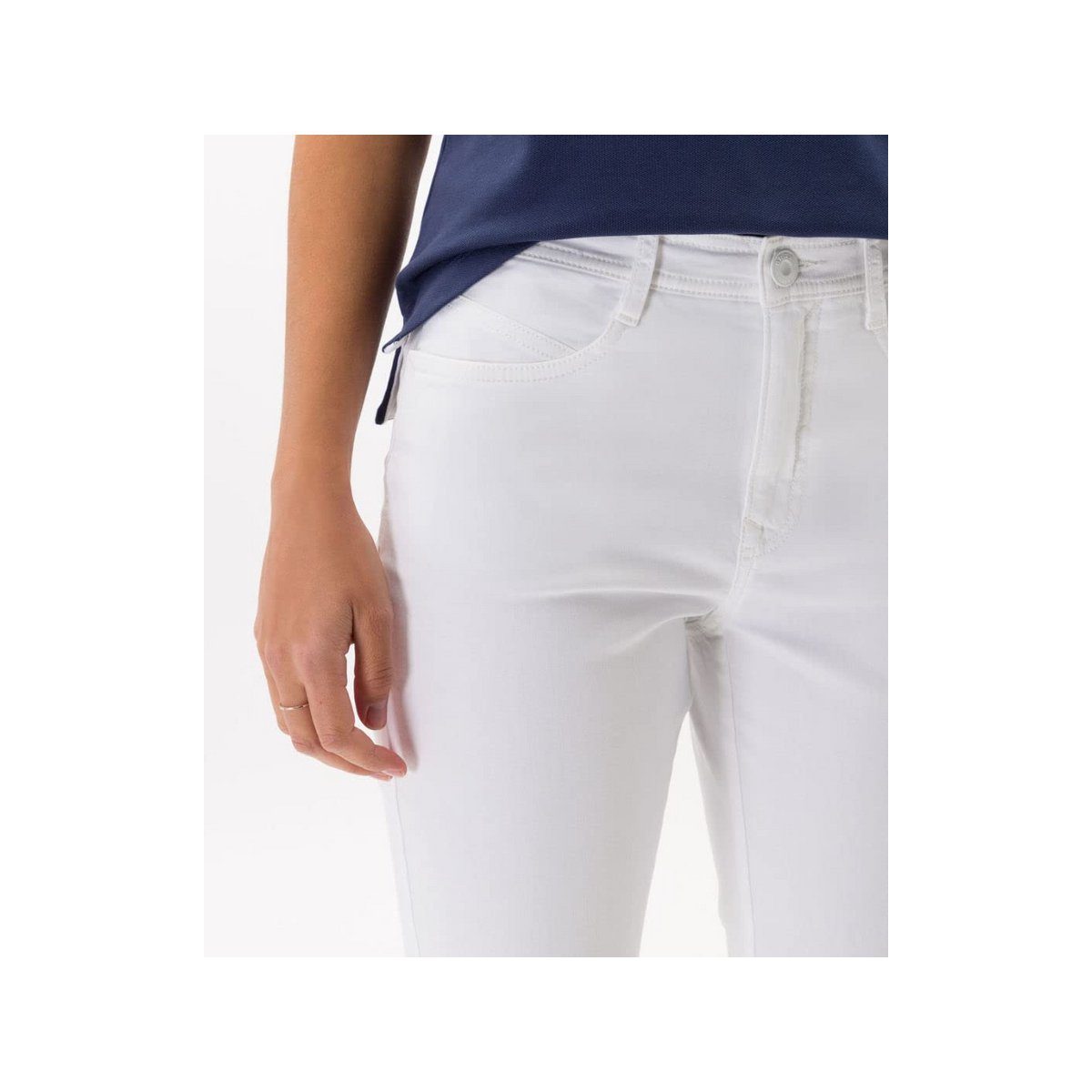 (1-tlg) white Brax weiß 5-Pocket-Jeans
