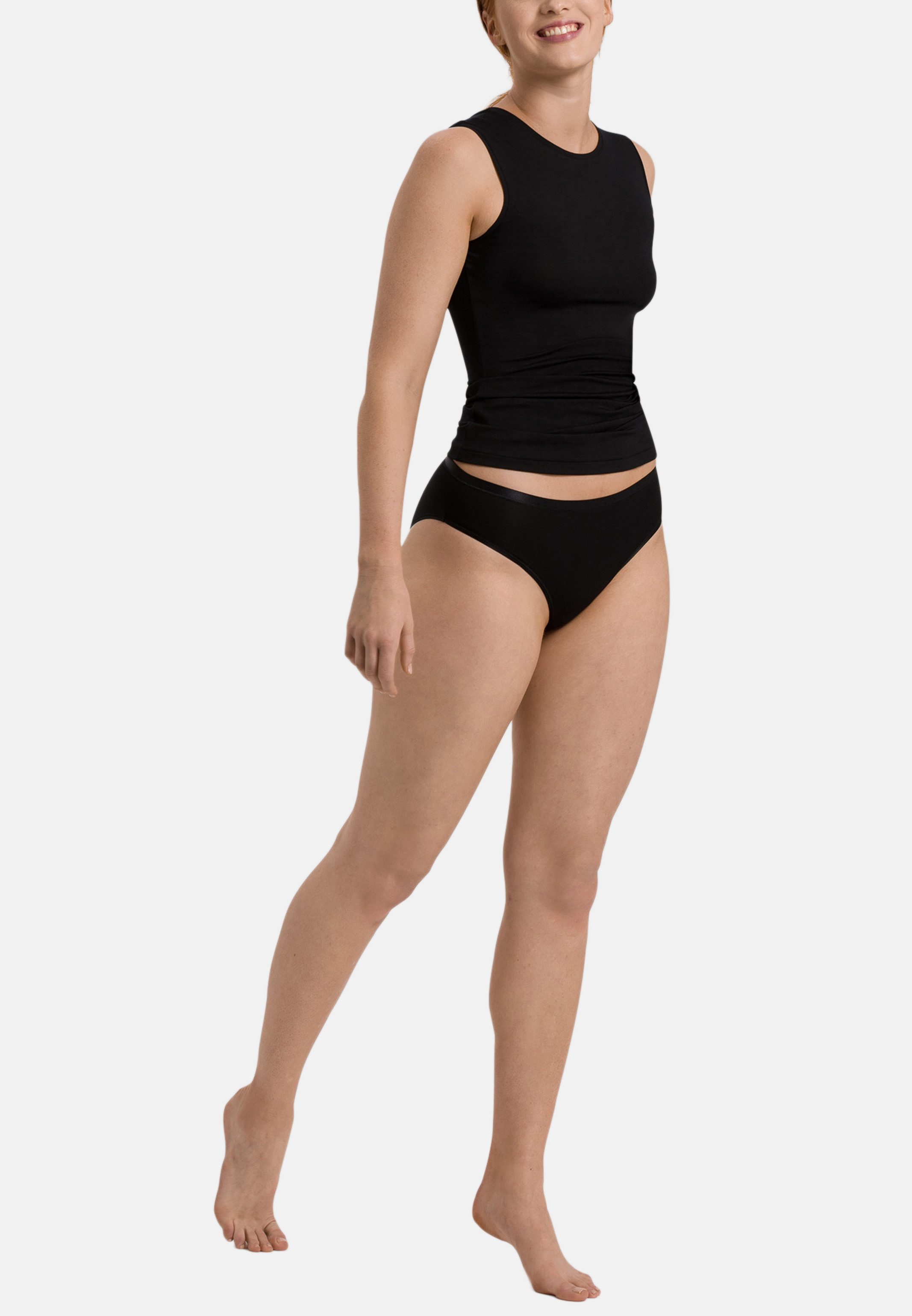 Hanro Unterhemd Soft Touch (1-St) Unterhemd / Top - Blickdicht - Zeitloses, schlichtes Top