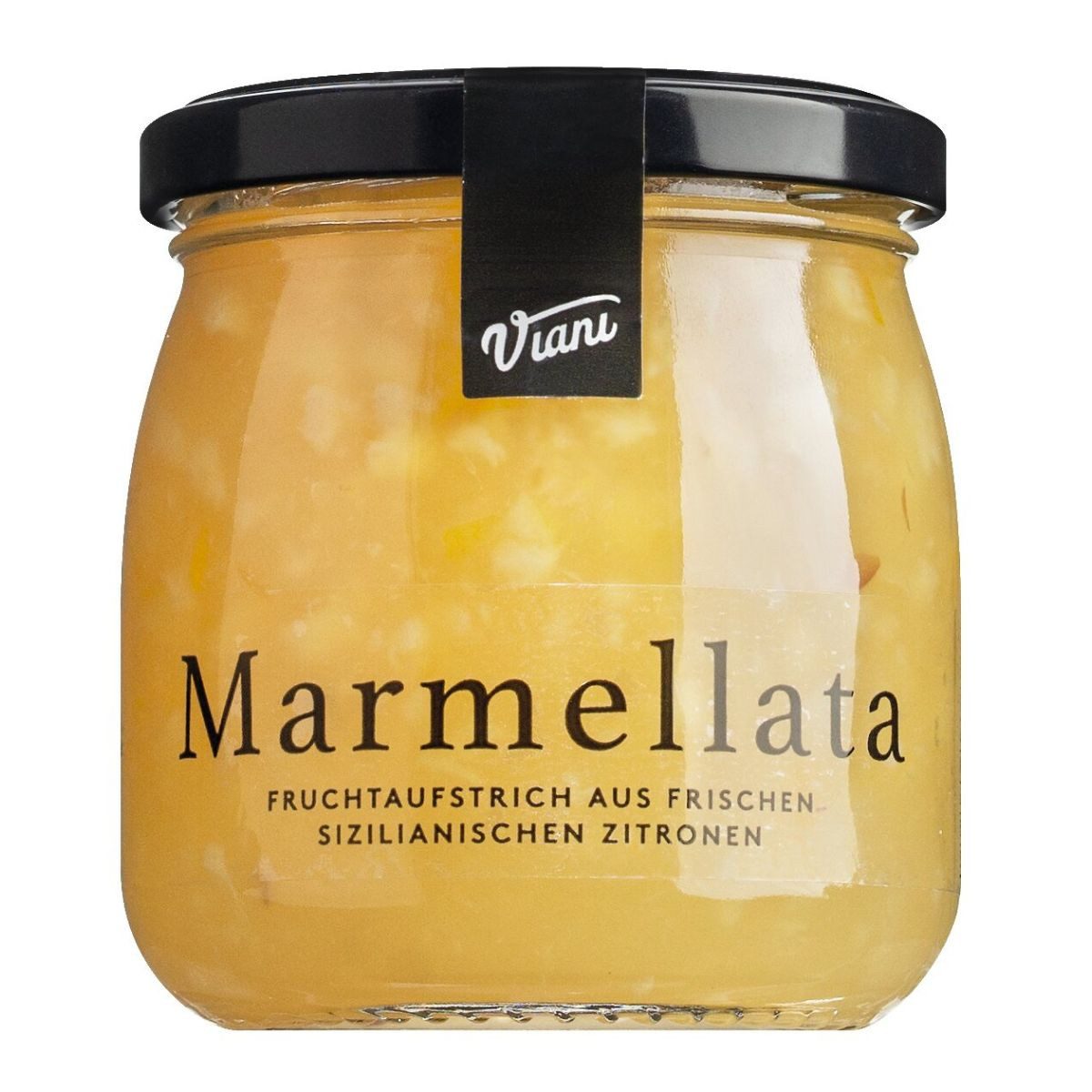 Viani Fruchtaufstrich Viani Zitronenmarmelade aus sizilianischen Zitronen – 210 g, 210 g