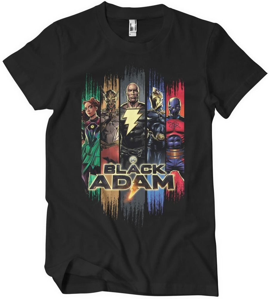 DC Comics T-Shirt Black Adam Characters Big Tall T-Shirt