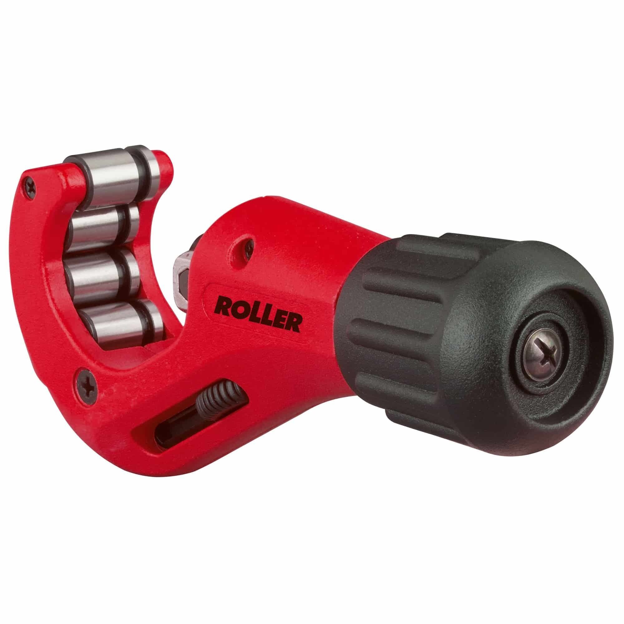 Roller Werkzeuge und Maschinen Rohrschneider, ROLLER'S Corso Cu/INOX - Rohrabschneider mit Teleskop-Spindel 3-35 mm mit Rohrentgrater