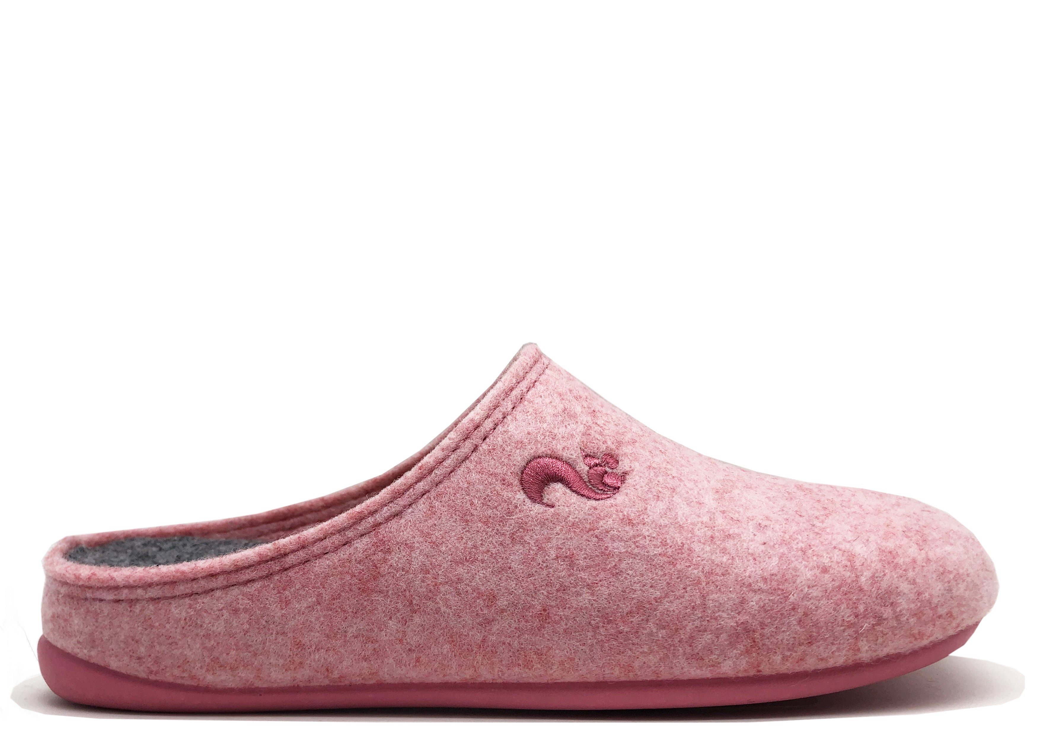 thies 1856 Recycled PET Slipper Vegan rose Slipper