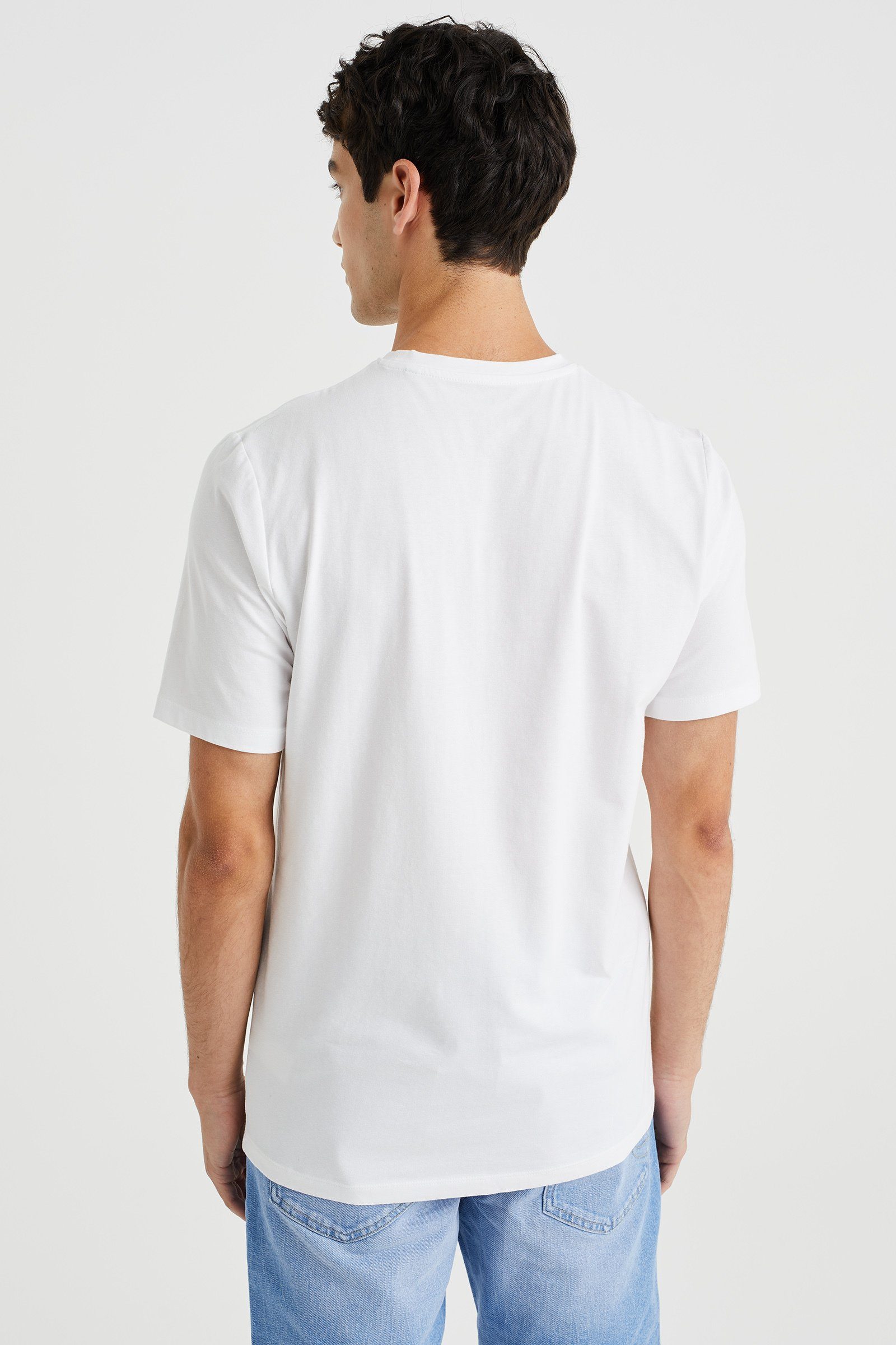 WE (1-tlg) T-Shirt Fashion Weiß
