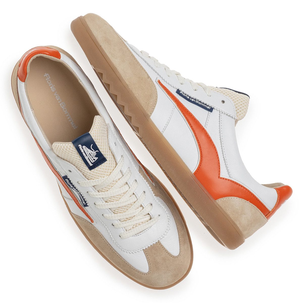 Floris van Bommel Floris van Bommel De Zaler, Sneaker in Weiß für Herren Sneaker