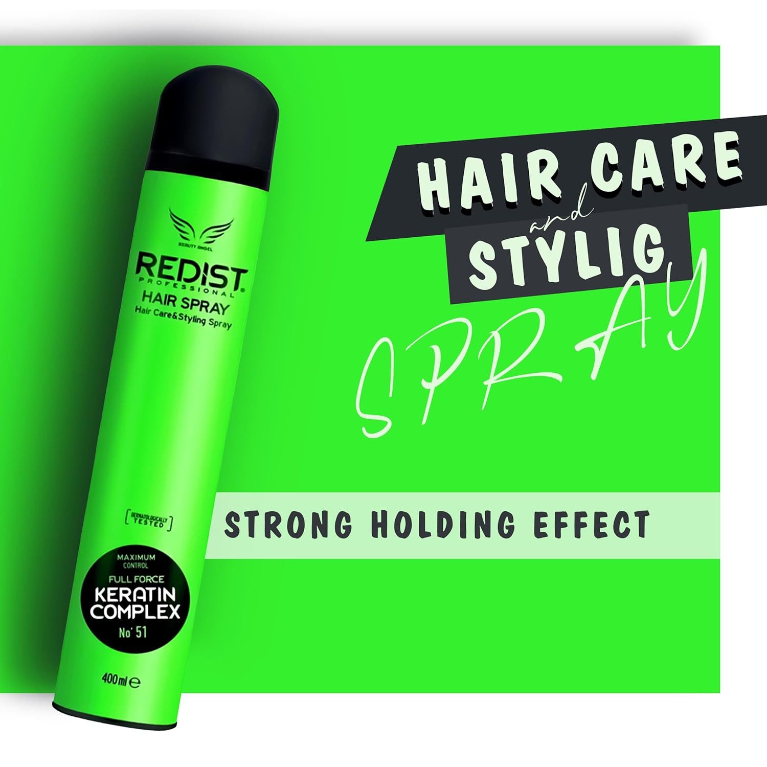 Redist Haarspray Redist Hair Spray Haarspray Full Force Keratin Complex 400ml