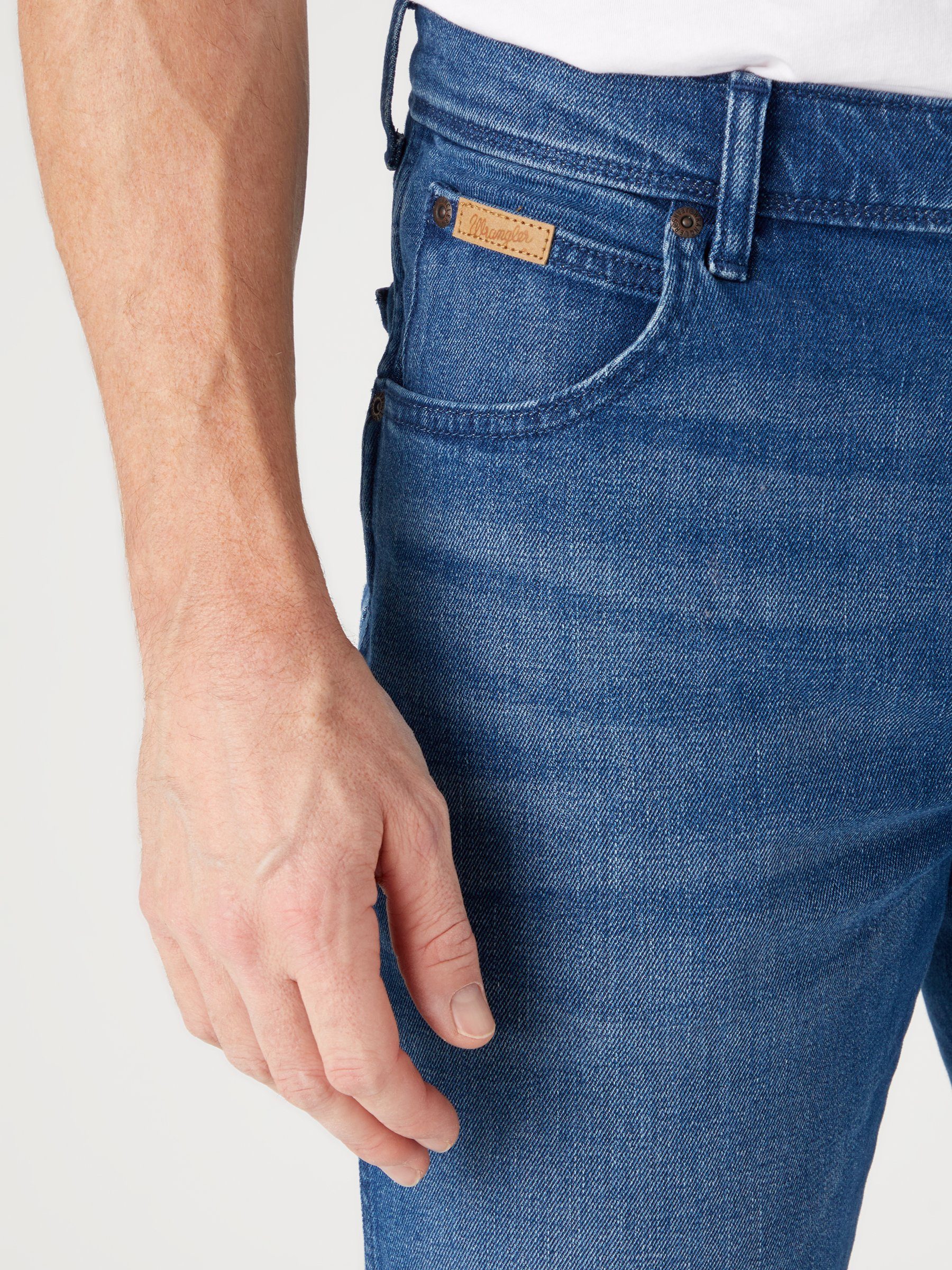 Wrangler 5-Pocket-Jeans WRANGLER TEXAS aries blue W121AG42A günstig online kaufen