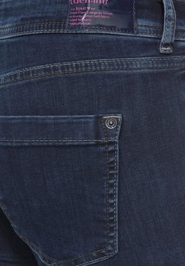 STREET ONE Slim-fit-Jeans Street One Slim Fit Jeans in Blue Black Random Was (1-tlg) Five Pockets