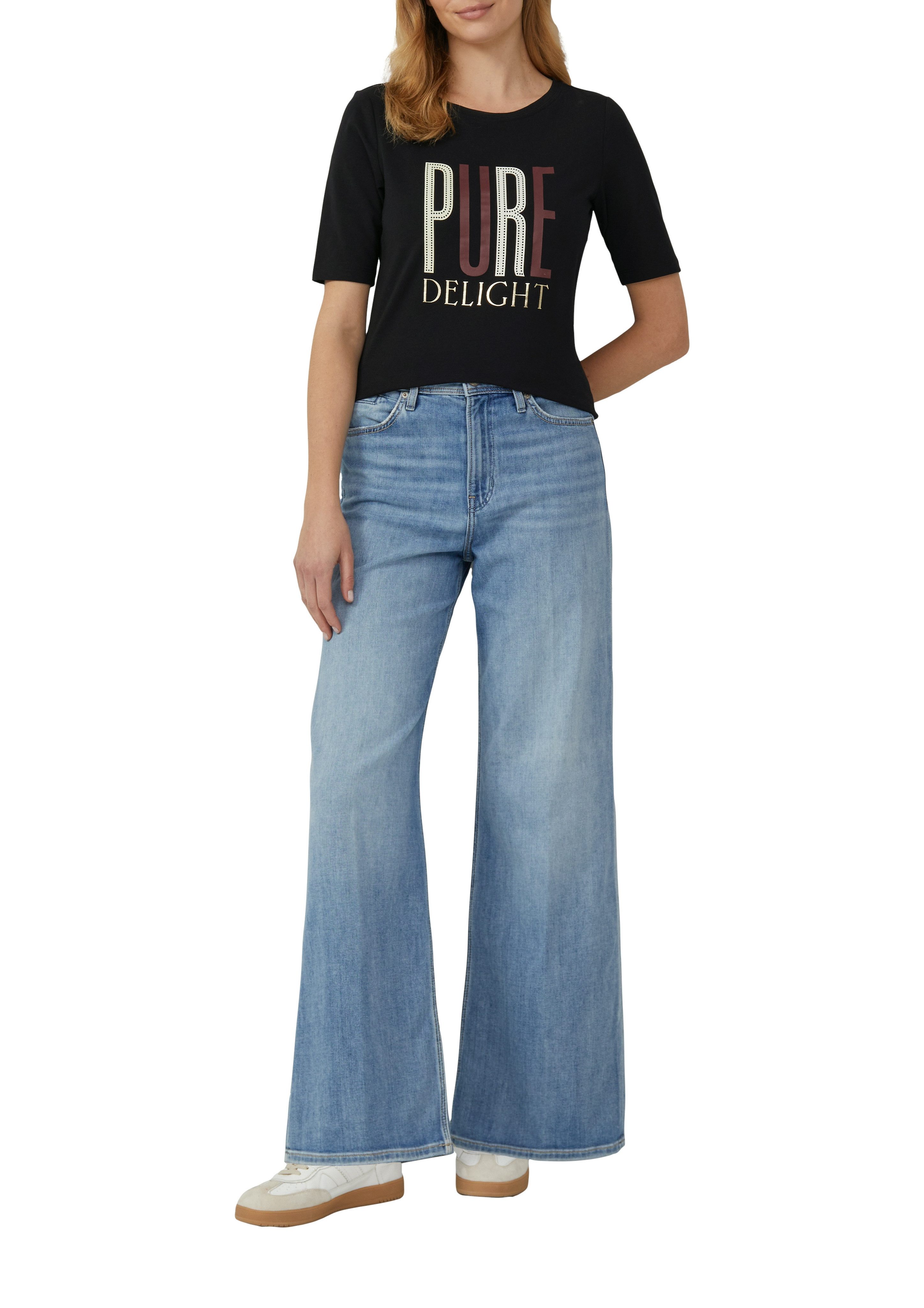 s.Oliver T-Shirt mit Frontprint günstig online kaufen