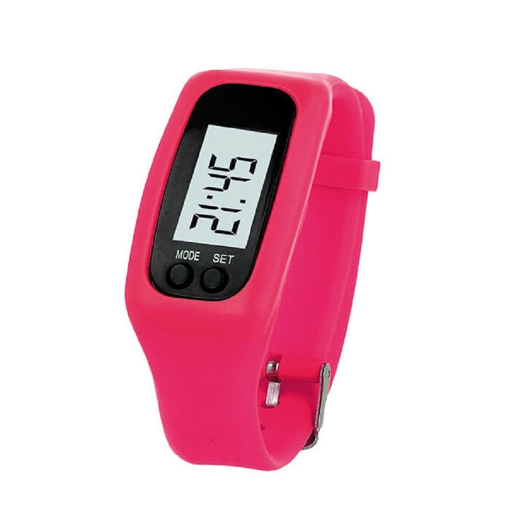 cofi1453 Fitnessarmband Fitness Armband Uhr Aktivitätstracker Fitnessband  Schrittzähler Sport kompatibel mit Android & iOS in Pink