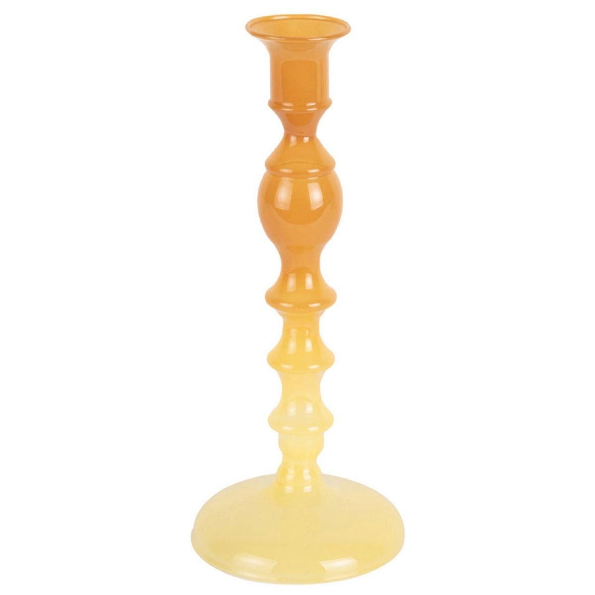Present Time Kerzenhalter Kerzenleuchter Grato Mecer Gelb (22,5cm)