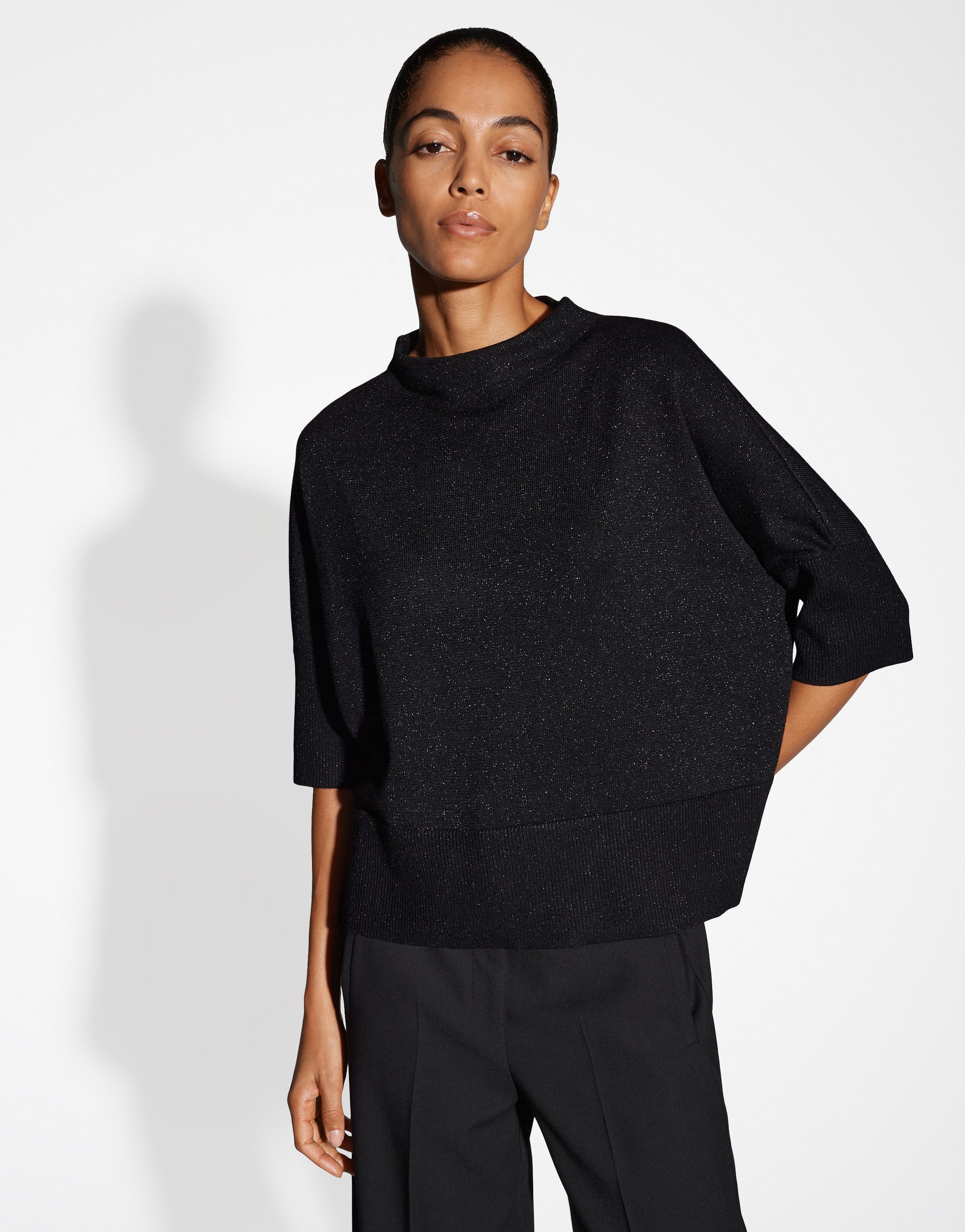 someday Strickpullover TIZZIA Loose mit dezentem Glanz günstig online kaufen