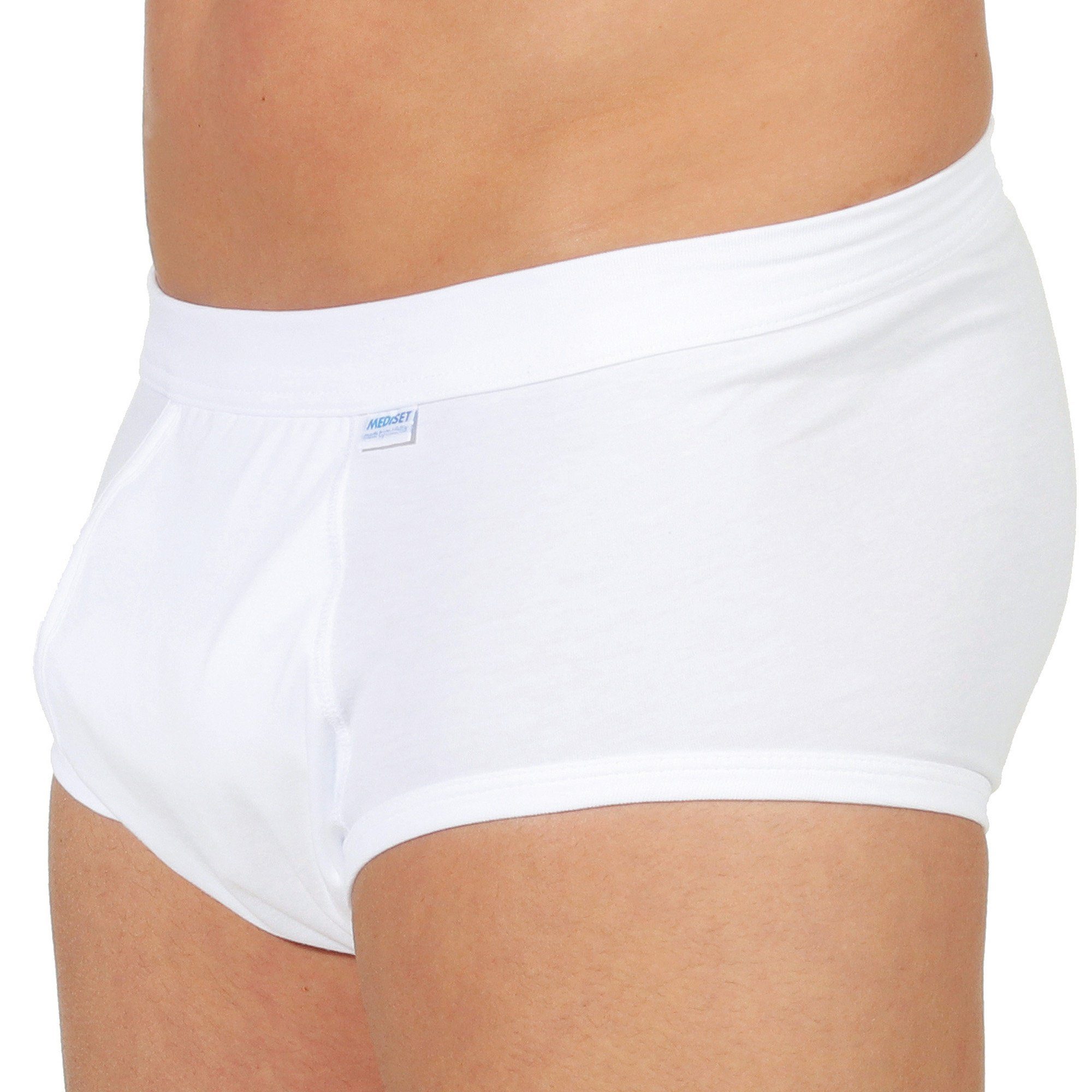 Mediset Slip Herren Hygiene-Slip 2er-Pack Uni