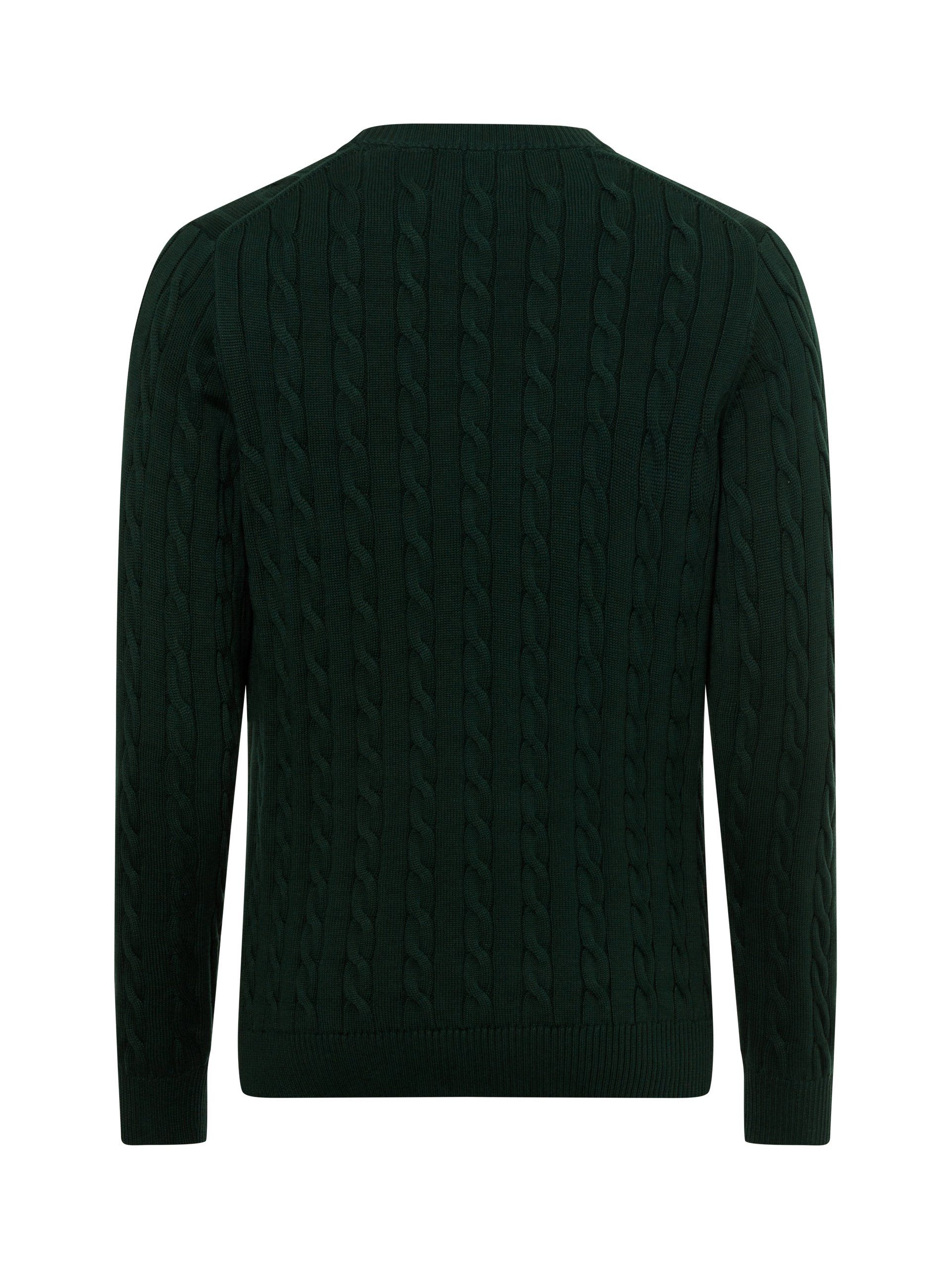 Gant Sweatshirt COTTON CABLE C-NECK, TARTAN günstig online kaufen