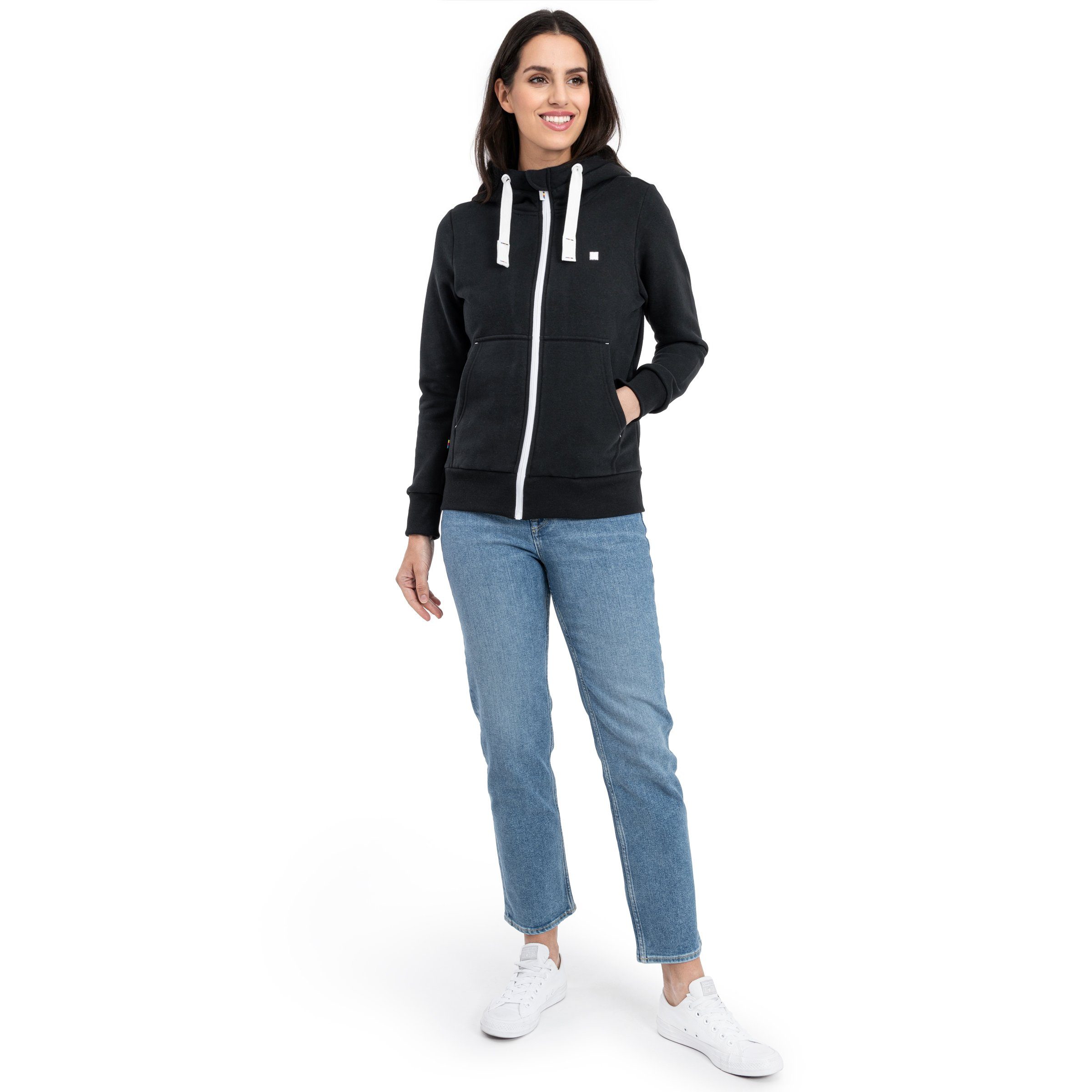 DEPROC Active Kapuzensweatjacke FinjaDC Damen Zip-Hoodie mit weicher Innens günstig online kaufen