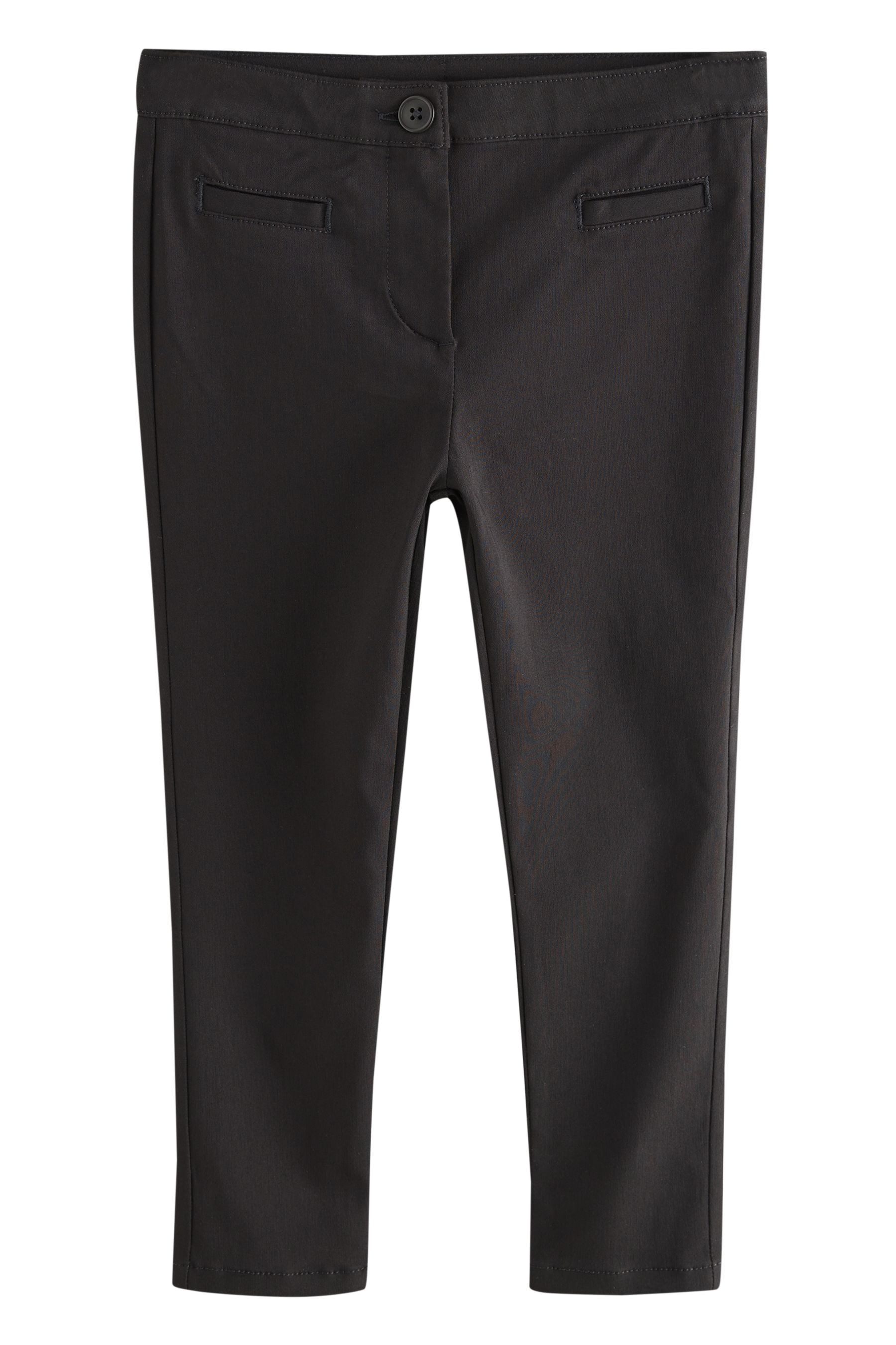 Stretch-Hose Verkürzte Skinny Fit Stretchhose für die Schule