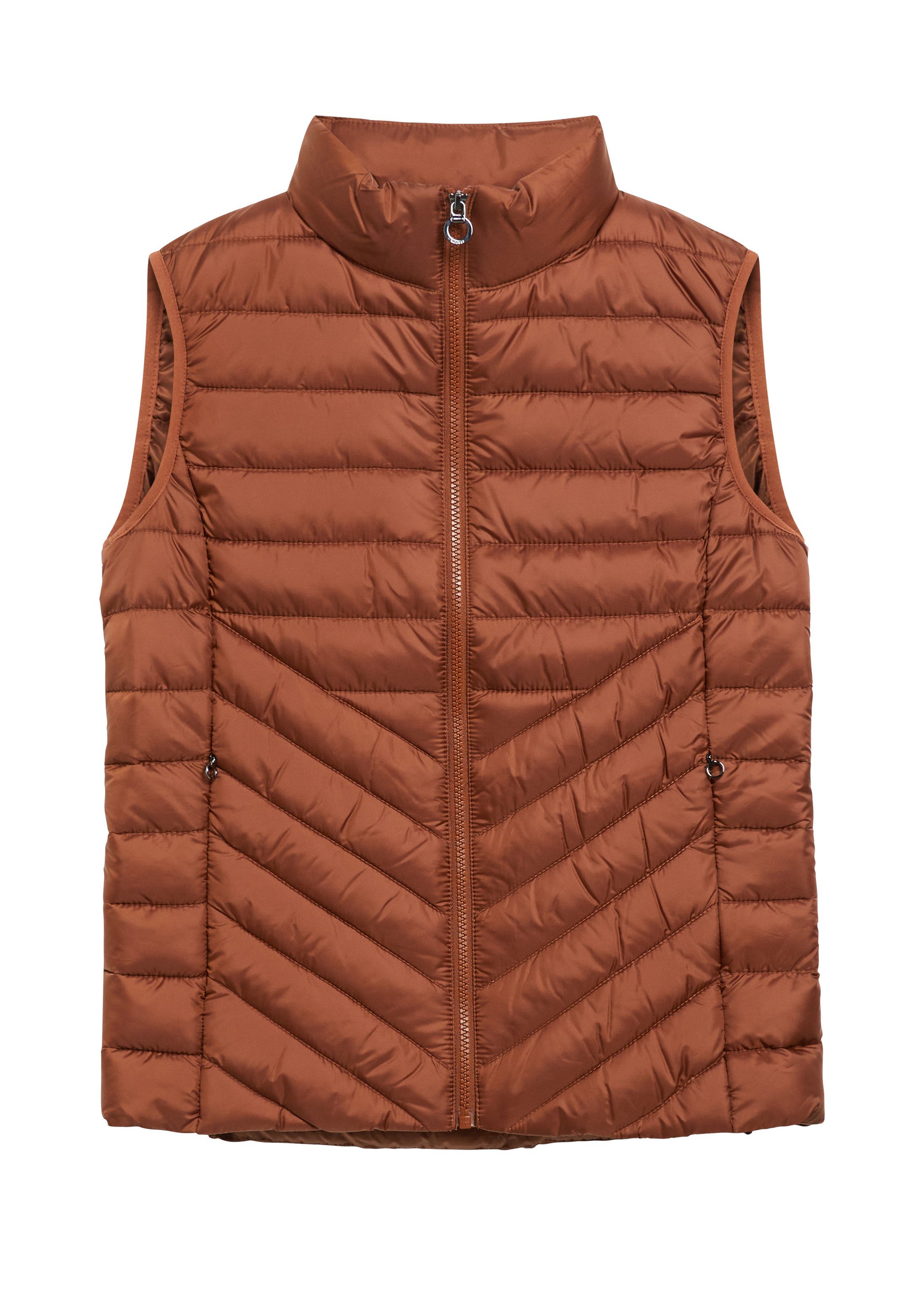s.Oliver Outdoorjacke Outdoor-Weste Leichte Steppweste mit Packfunktion – Bild 2 von 5