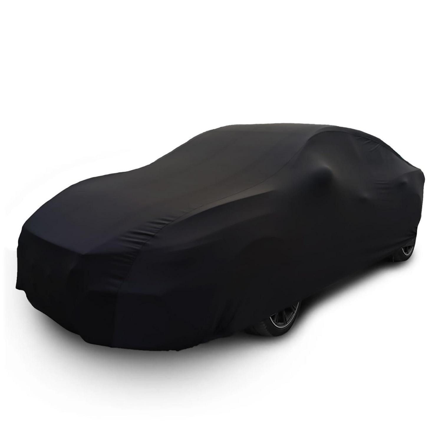 LuxusKollektion Autoplane Autoabdeckung Stretch Satin für innen elastisch 2‑Türer Coupé