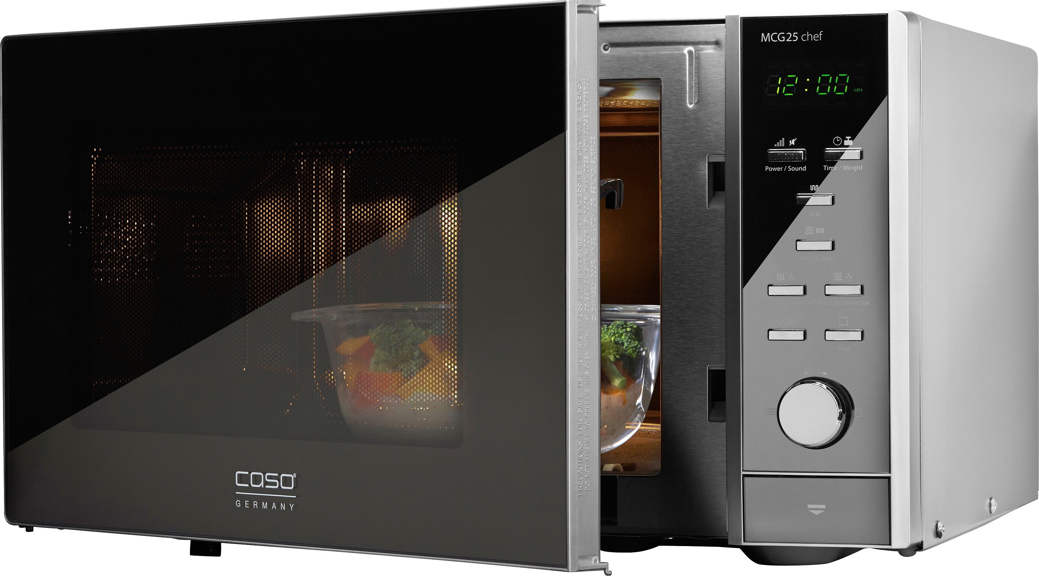 Caso Mikrowelle MCG25, Grill, 25 l