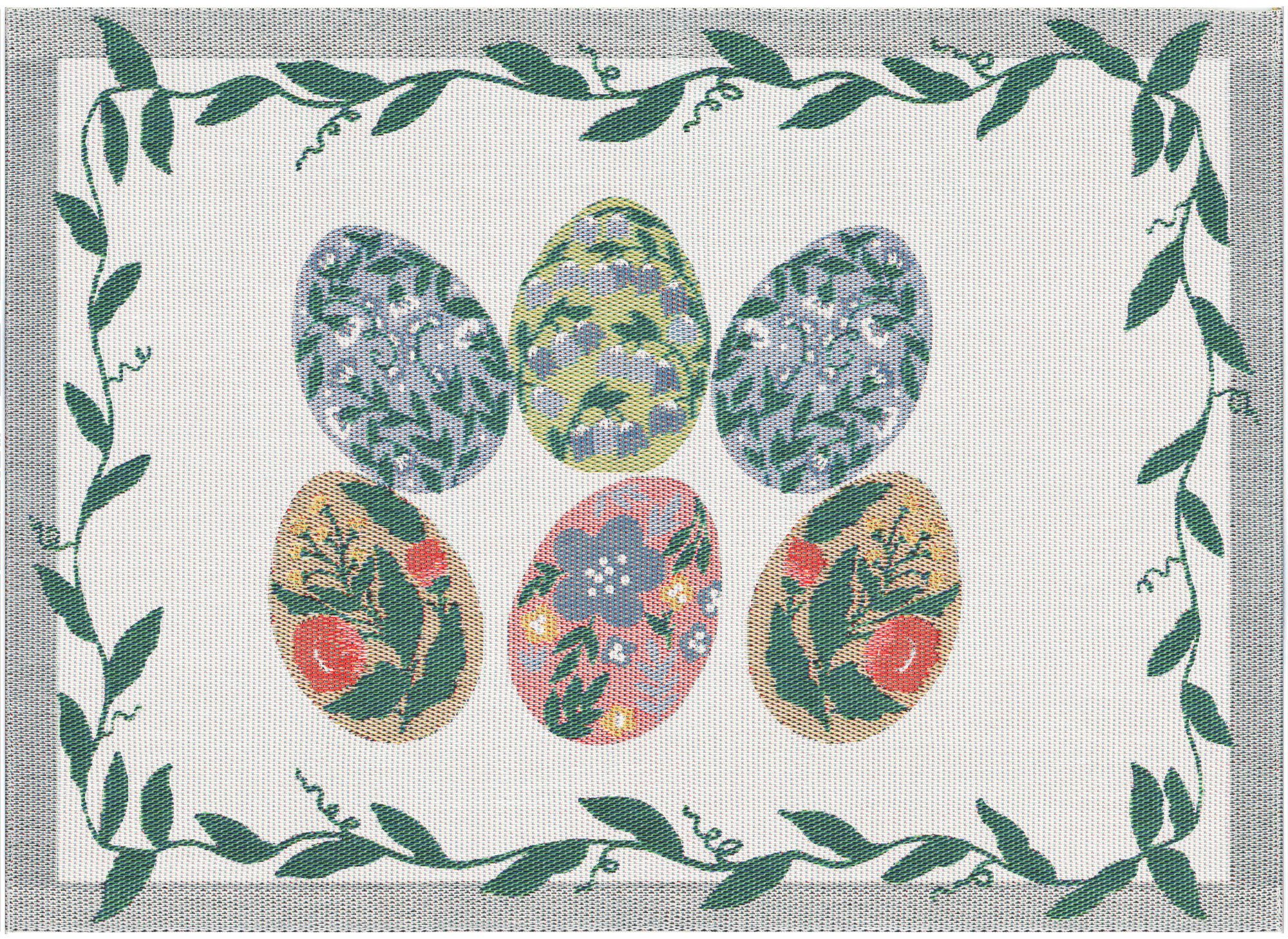 Platzset tischset/platzdecke egg collection