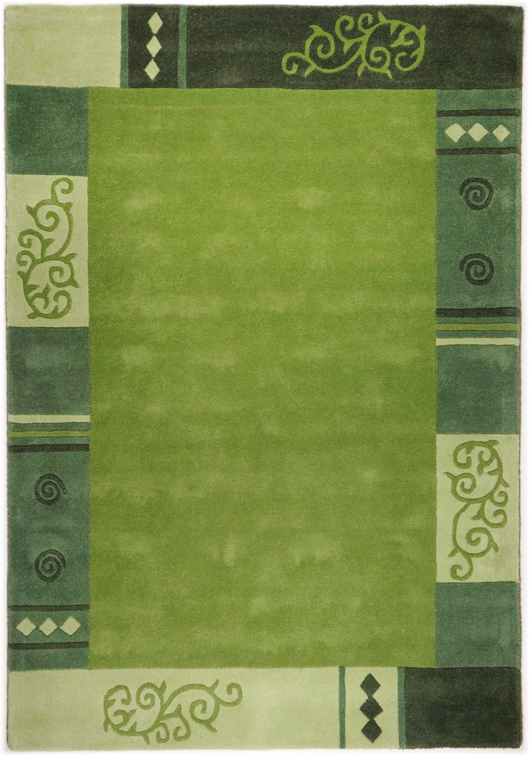 THEKO Wollteppich "Ambadi" rechteckig 14 mm Höhe reine Schurwolle, handgetu günstig online kaufen