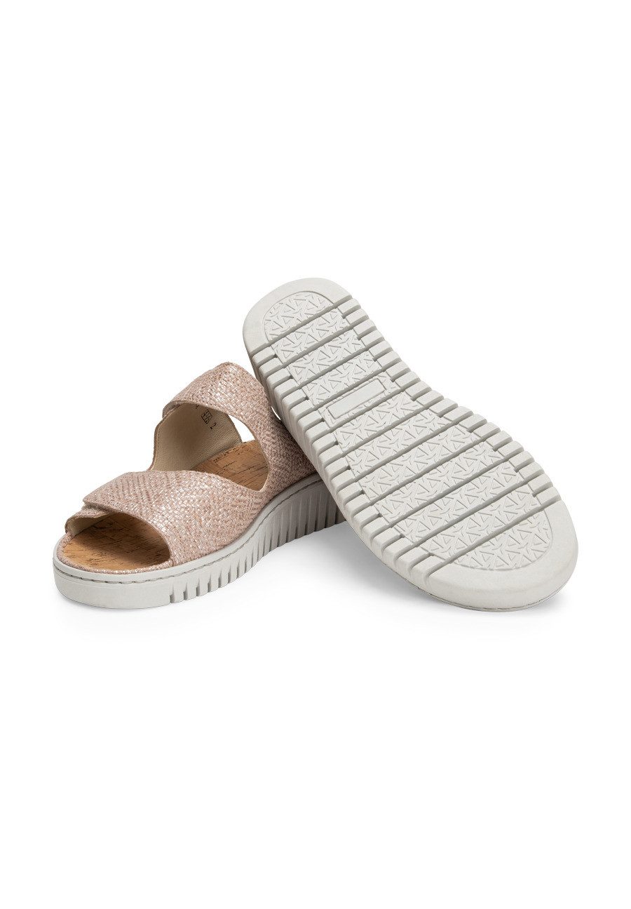 vitaform Damen Pantoletten Veloursleder Pantolette