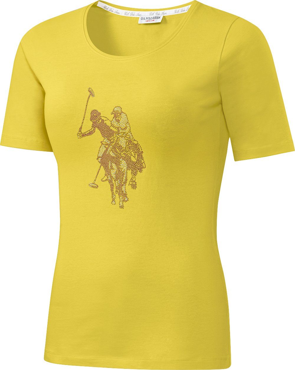 U.S. Polo Assn Kurzarmshirt mit funkelnden günstig online kaufen
