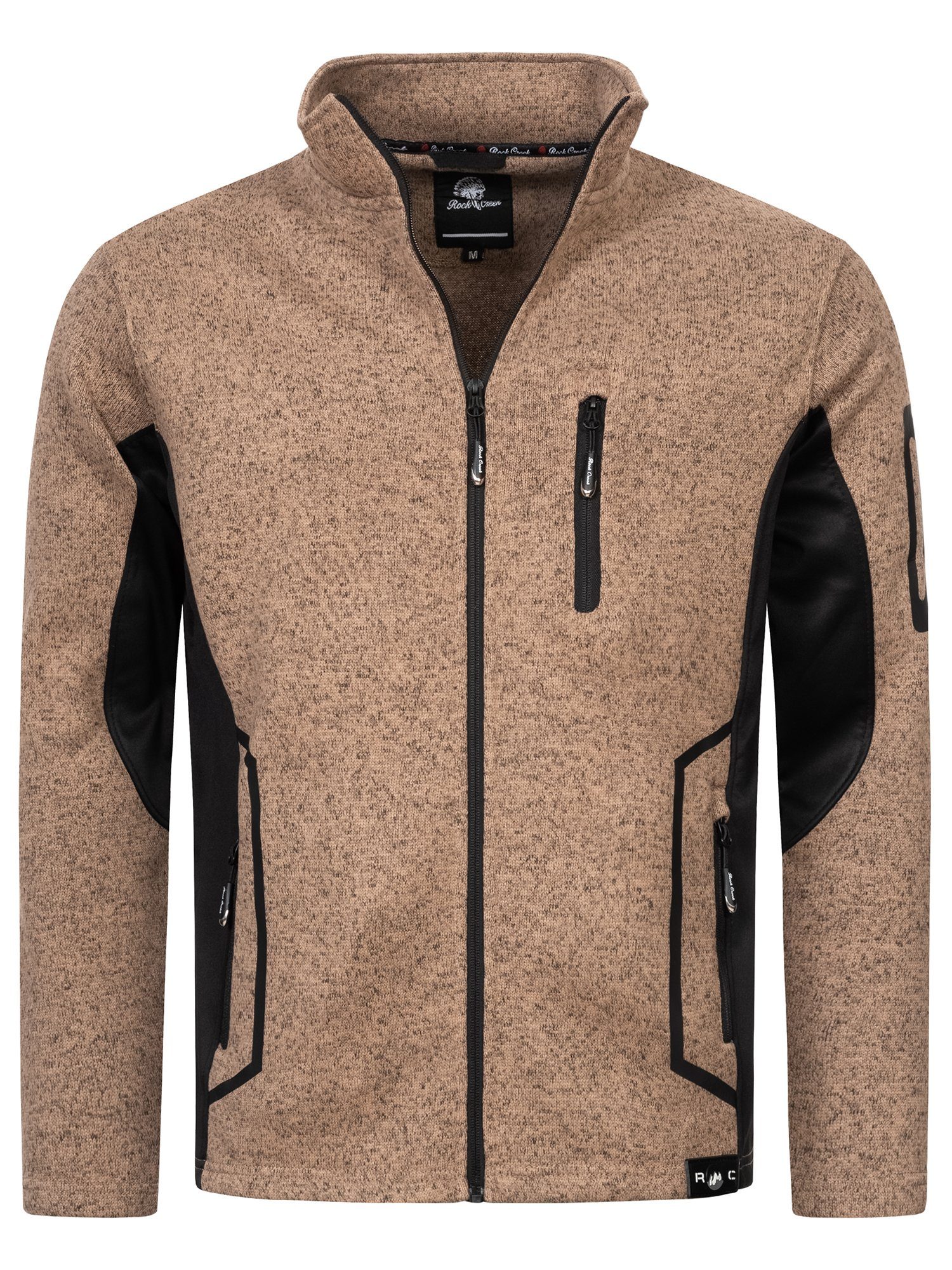 Rock Creek Fleecejacke Herren Fleecejacke Übergangsjacke günstig online kaufen
