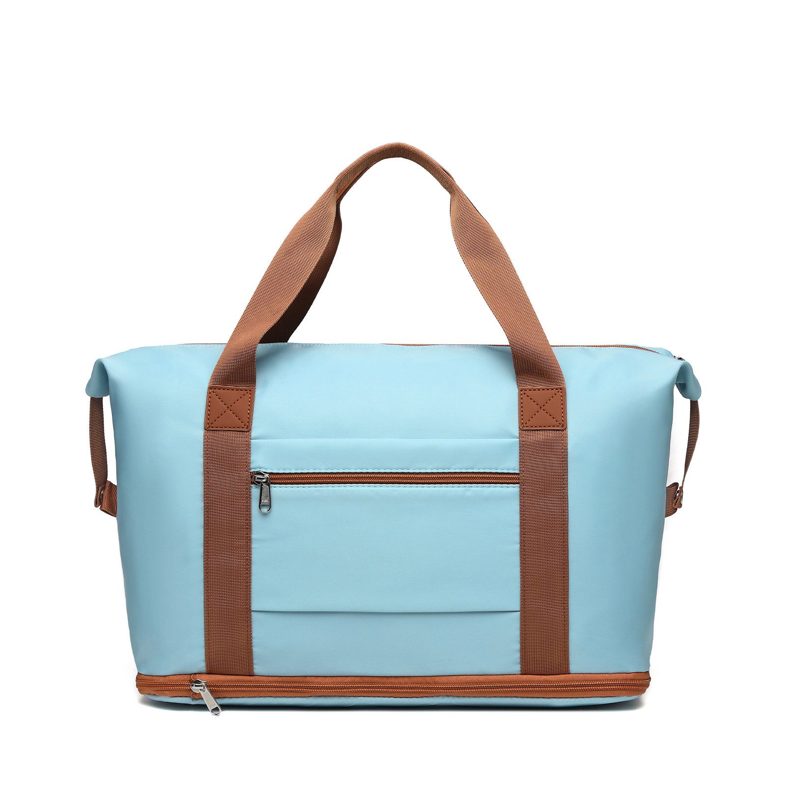 KONO Reisetasche 2-in-1 Set: Erweiterbare Handgepäck-Tasche (36L) + Kosmetiktasche, Praktisches und leichtes Design