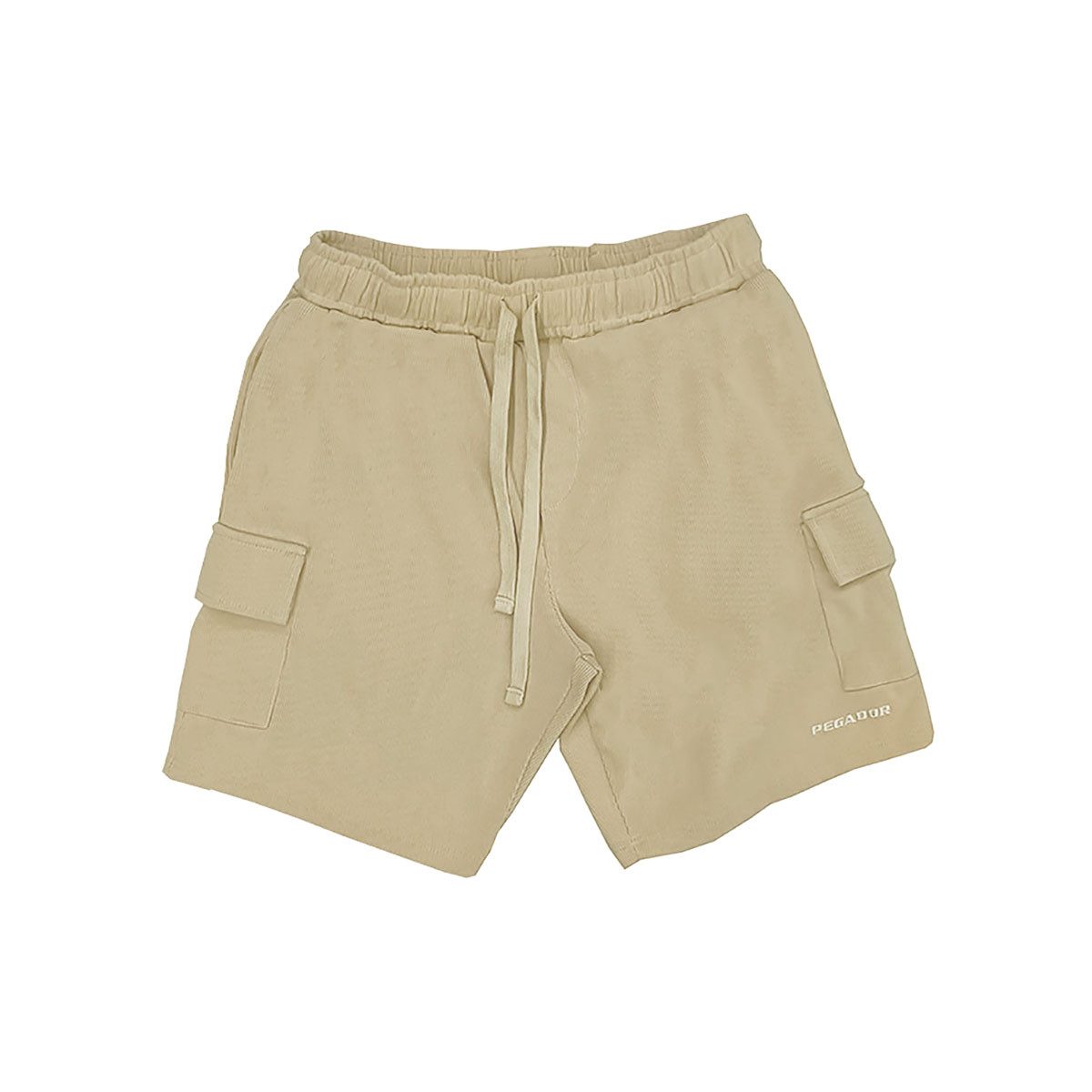 PEGADOR Sweatshorts Ribbed Heavy (1-tlg., kein Set)