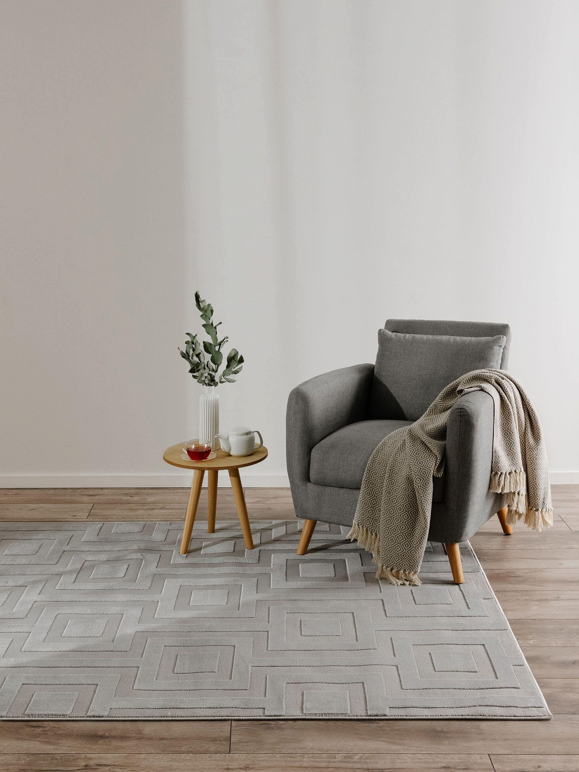 benuta Teppich Claire, rechteckig, Höhe: 6 mm, Teppich Wohnzimmer, Esszimme günstig online kaufen
