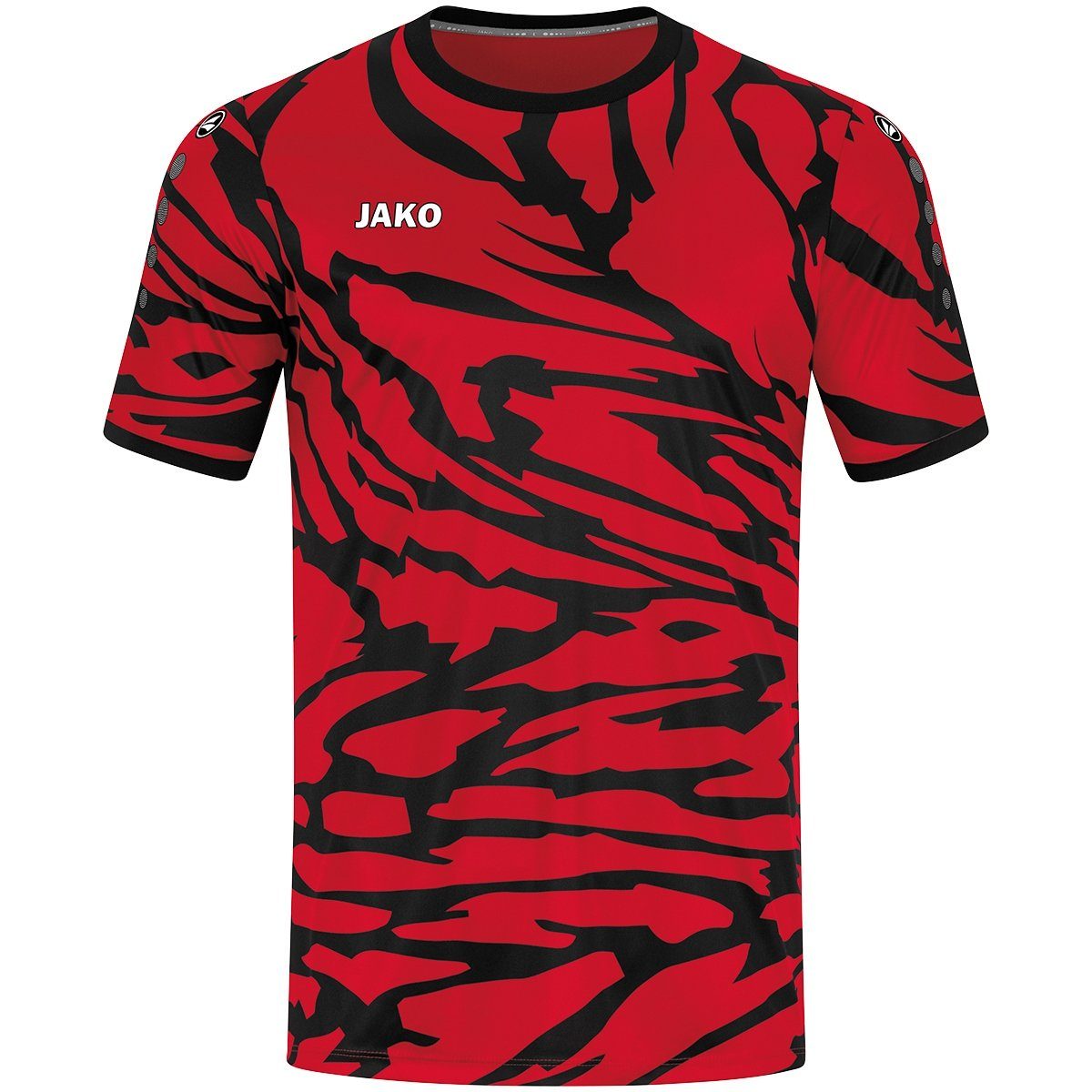 Jako Fußballtrikot sportrot/schwarz