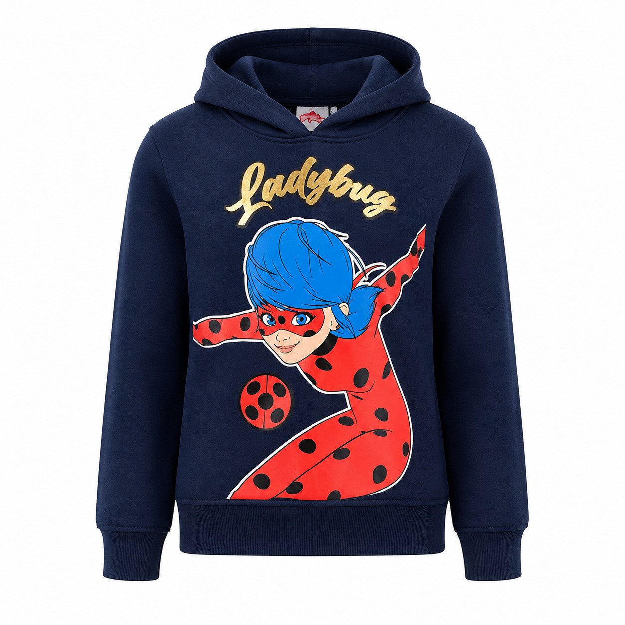 Miraculous - Ladybug Kapuzenpullover Miraculous Ladybug Kinder Fleece Hoodie Kapuzenpullover Gr.104-128