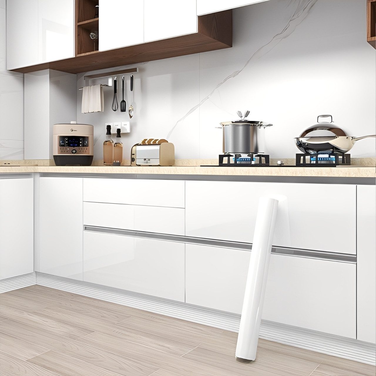 HomeBella Vinyltapete Wasserfeste selbstklebende Tapete, Abziehbarer Wandau günstig online kaufen