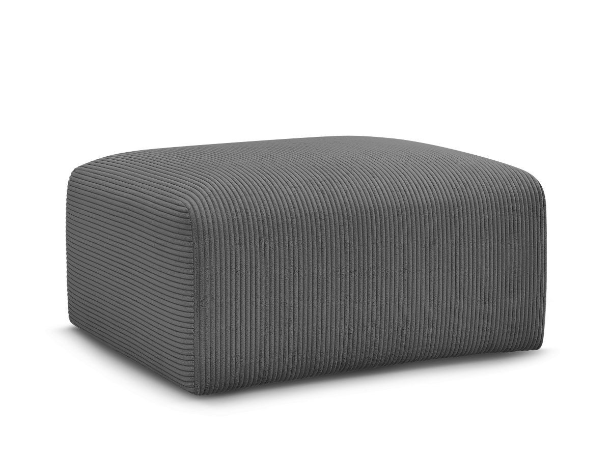 Bobochic Paris Pouf Tina, Pouf-Modul, 90x70 cm, 2 Zierkissen