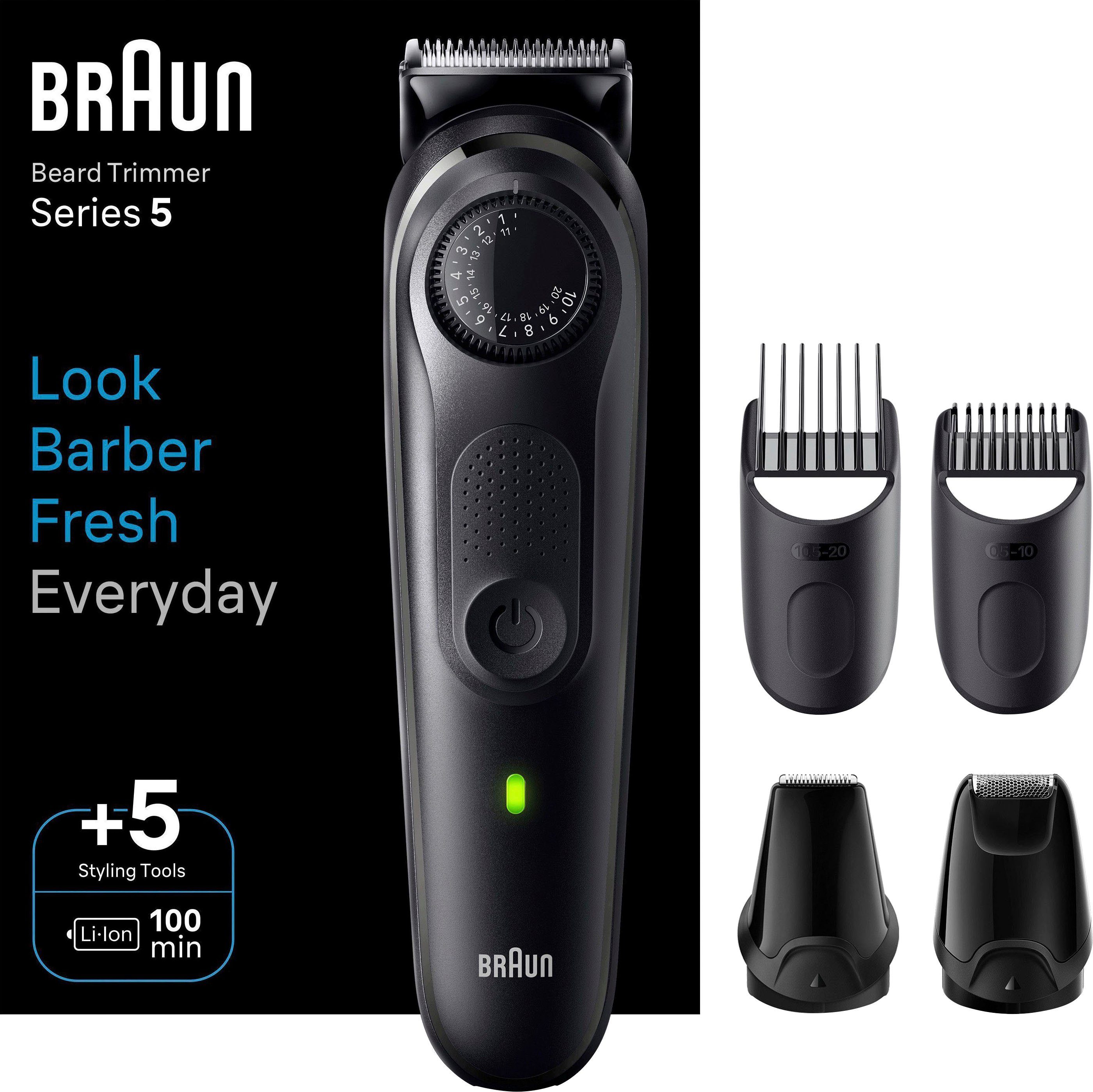 BT5430, Braun 40 Haarschneider Barttrimmer Wasserdicht Einstellungen,