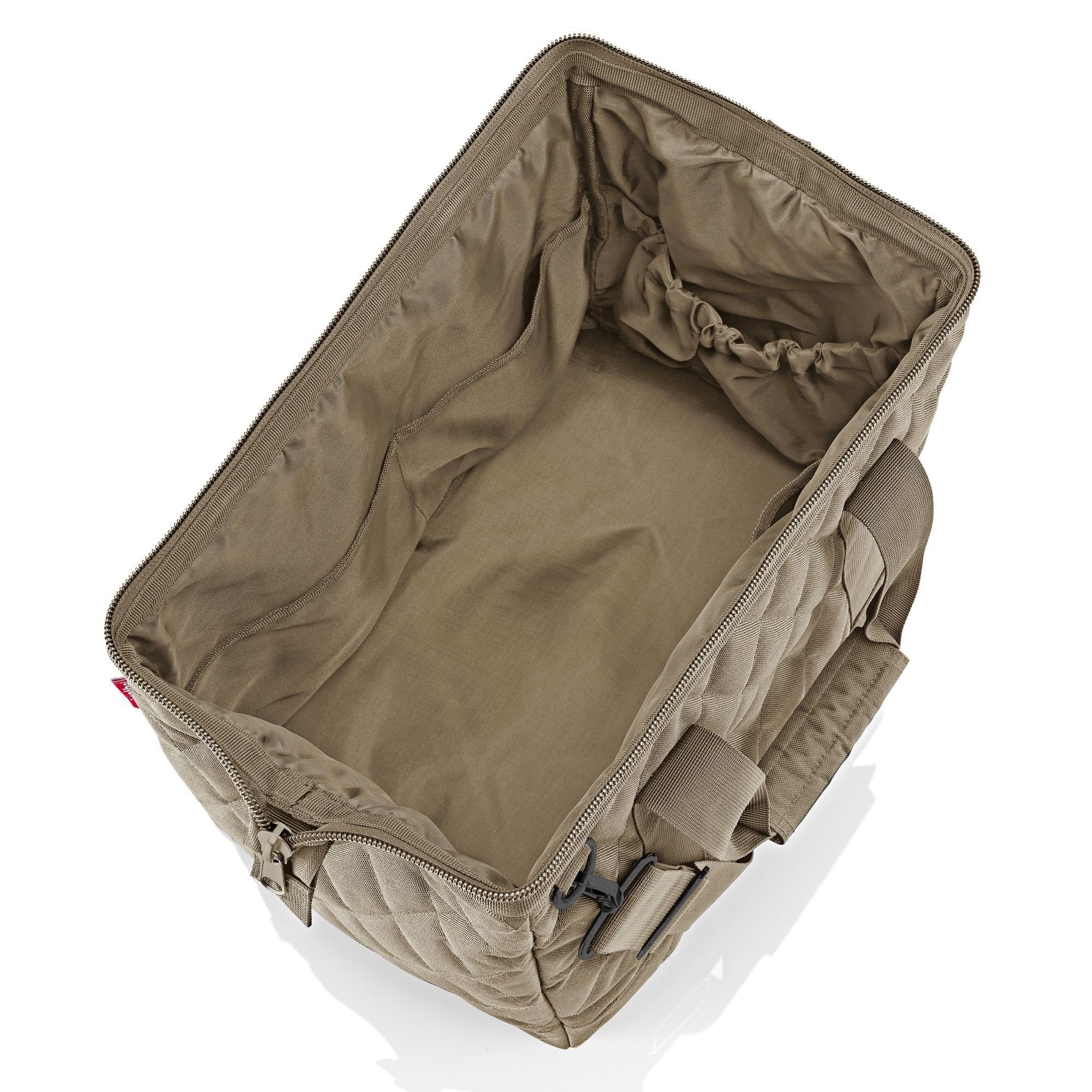 olive Travelling, REISENTHEL® Polyester rhombus Weekender