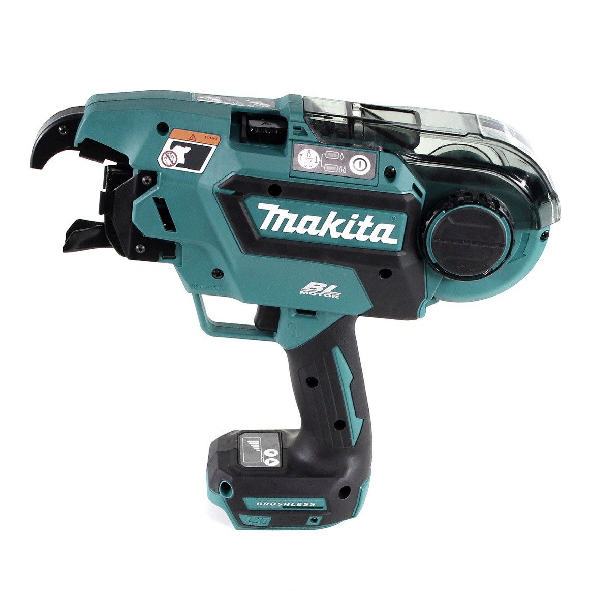 Makita Elektrowerkzeug-Set DTR 180 RTJ Akku Bewehrungsverbinder 18V Brushless für 0,8mm
