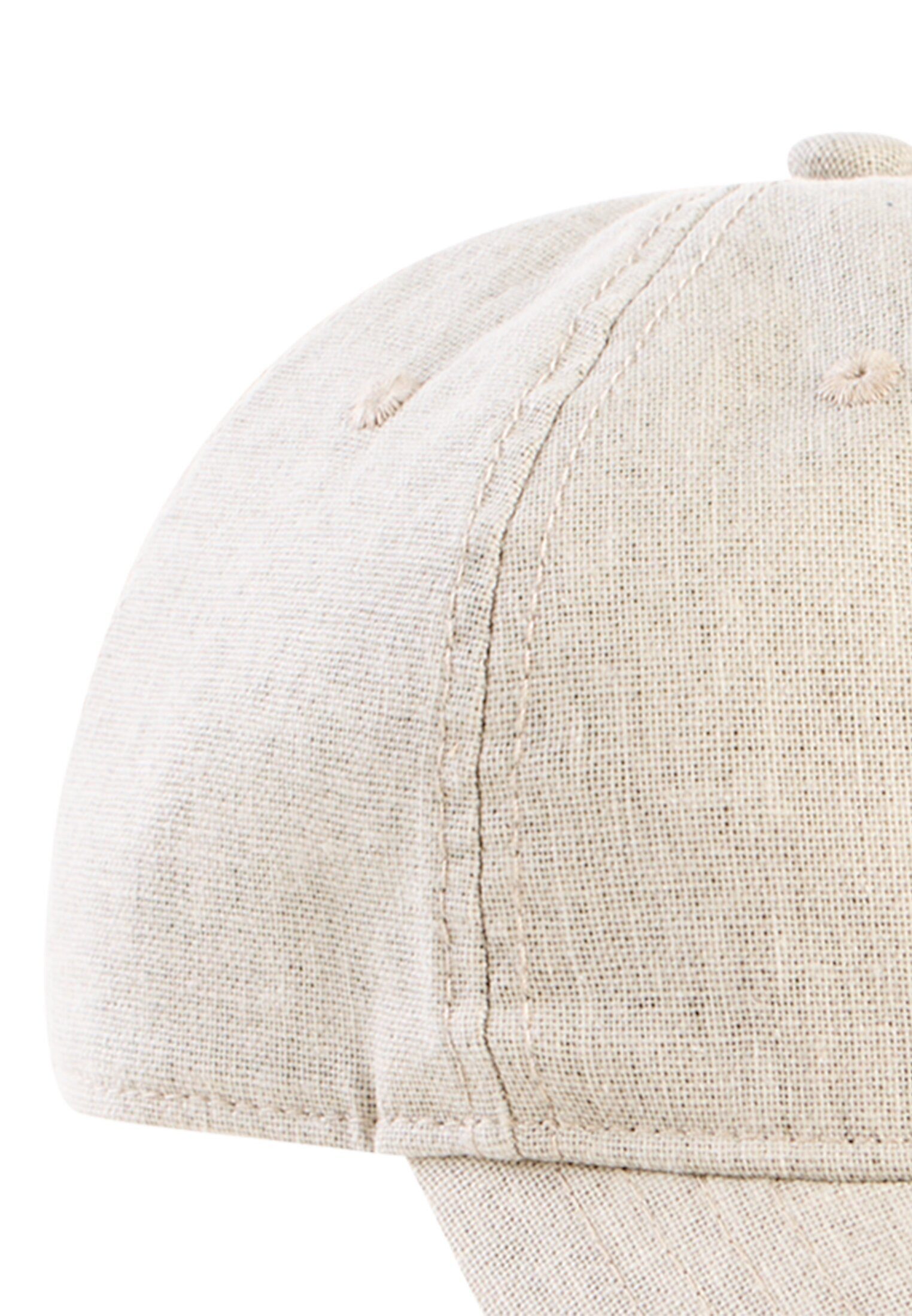 camel active Baseball Cap aus Baumwoll-Leinen-Mix
