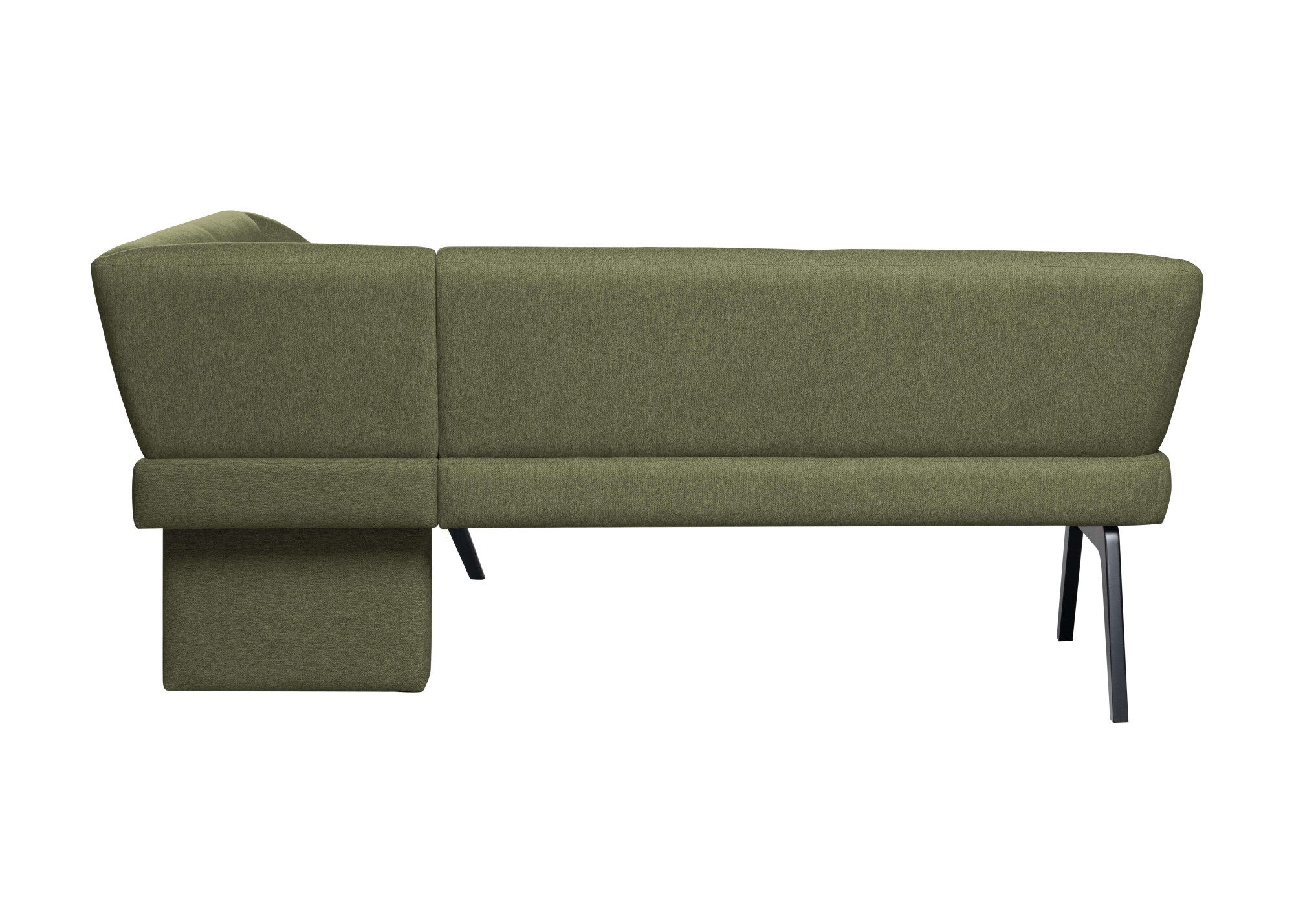 OTTO home Eckbank Aretha Küchenbank, Polsterbank, Esszimmerbank, Breite 215 cm, Moderne Bank in tollen Farben, Nosagfederung, anzahl Sitzplätze: 5