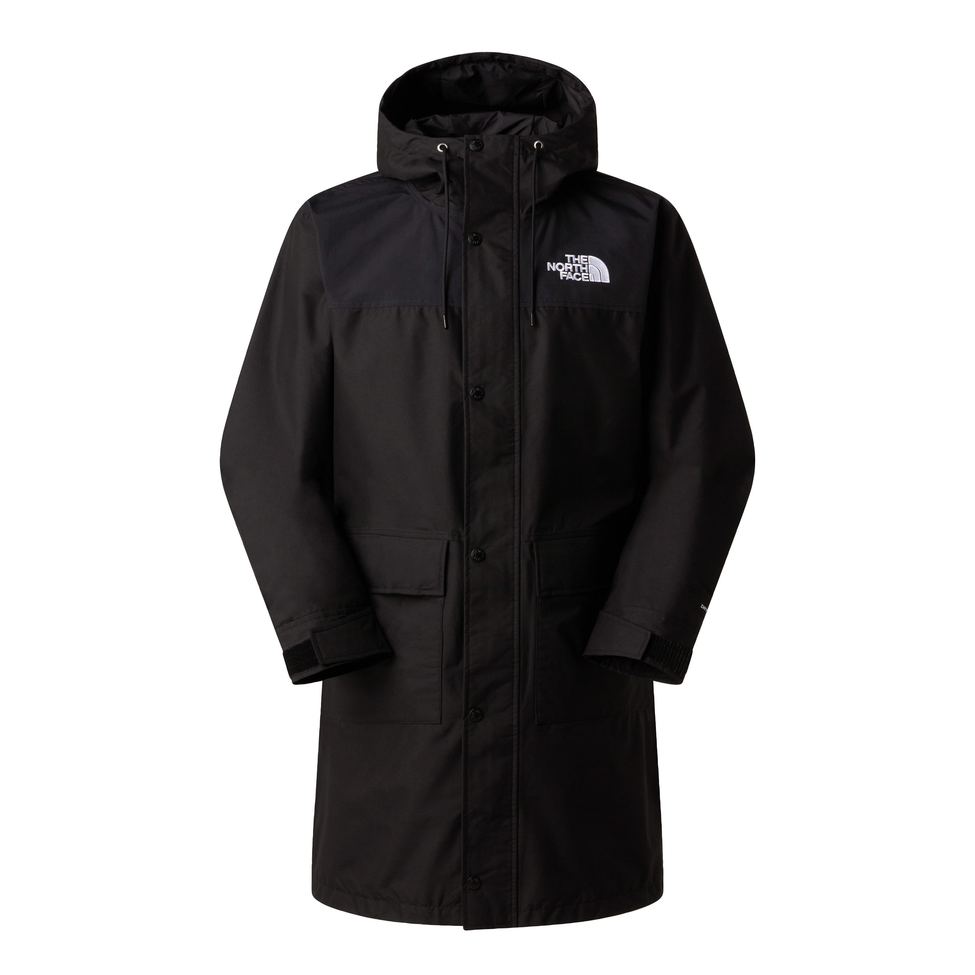 The North Face Funktionsjacke M REIGN ON PARKA (1-St) sportlicher Stil, winddicht, wasserdicht