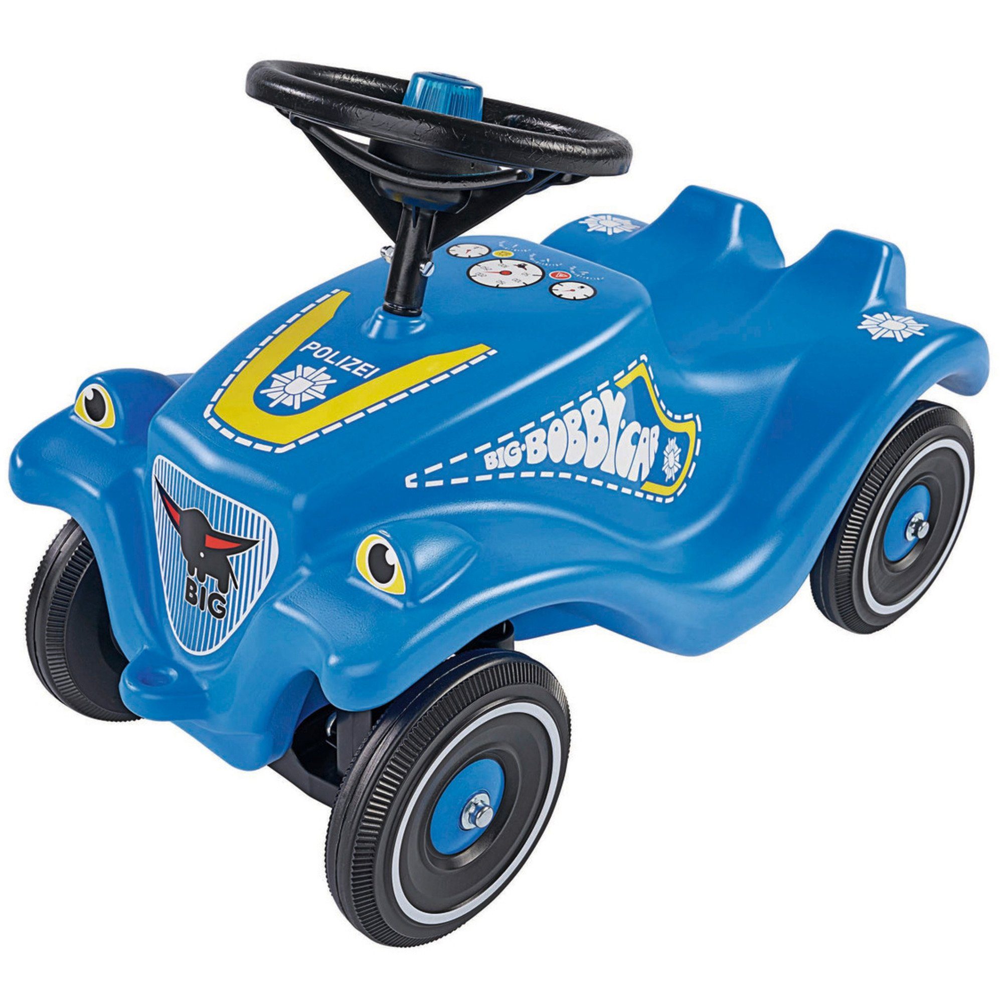 BIG Spielzeug-Auto Bobby-Car Classic Polizei, Zielgruppe: Kleinkinder,  Kindergartenkinder