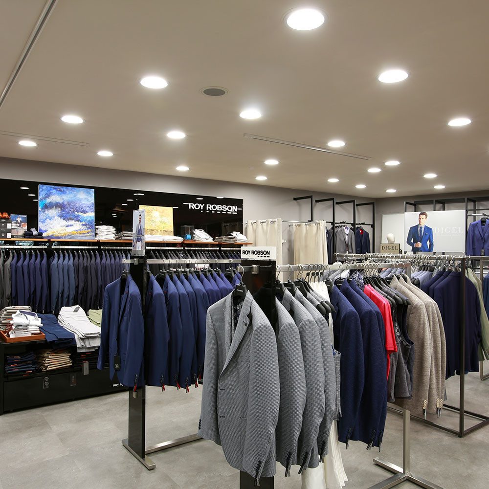 DOTLUX Smarte LED-Leuchte DOTLUX LED-Downlight UNISIZEplus 18W COLORselect