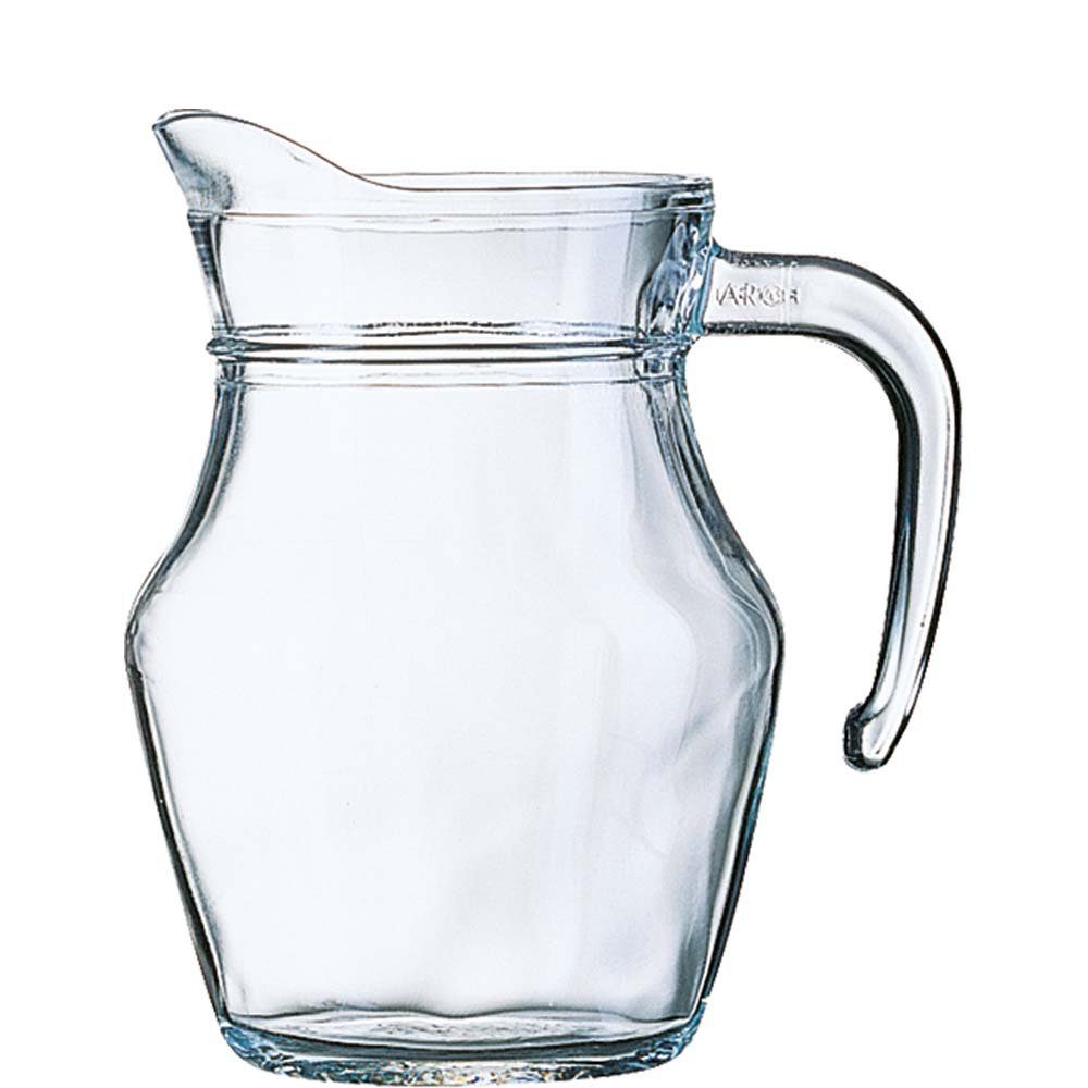 Arcoroc Wasserkrug Juicy Arc, Krug 500ml Glas transparent 1 Stück