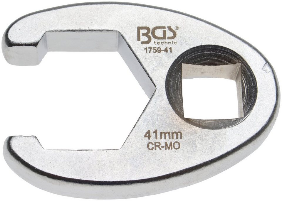 BGS Werkzeugset Hahnenfußschlüssel-Satz, 8-tlg., Antrieb Innenvierkant 12,5  mm (1/2) / 20 mm (3/4)