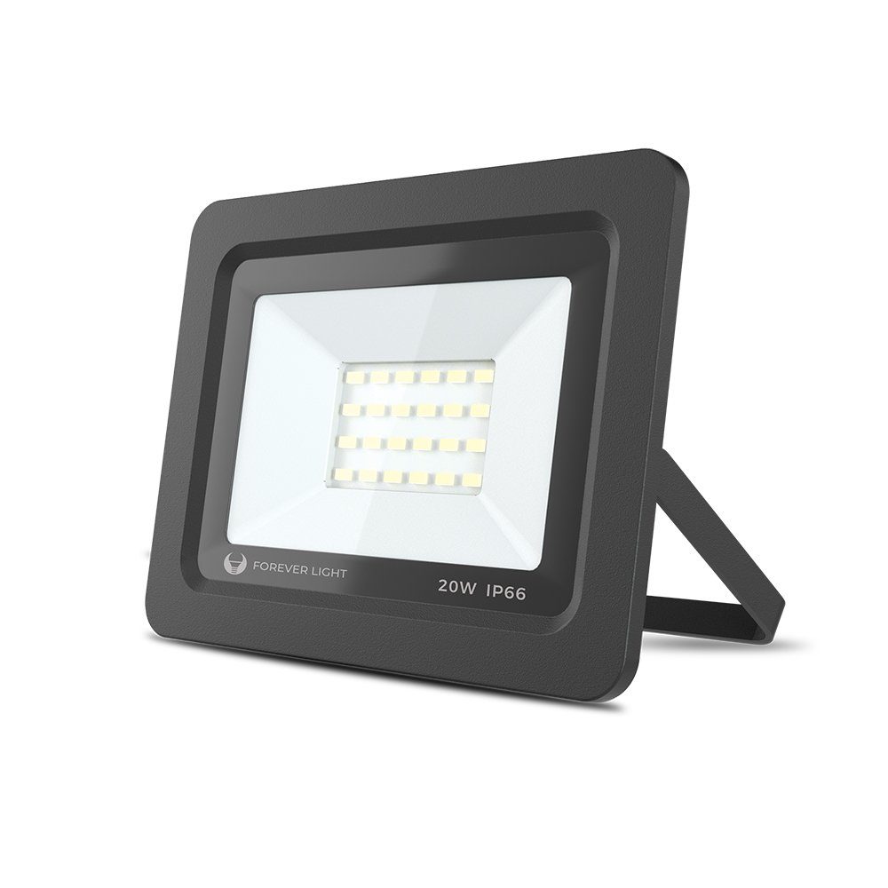 Forever Light LED Flutlichtstrahler Flutlicht LED PROXIM ll IP66 Wasserdicht Strahler Fluter Spotlight