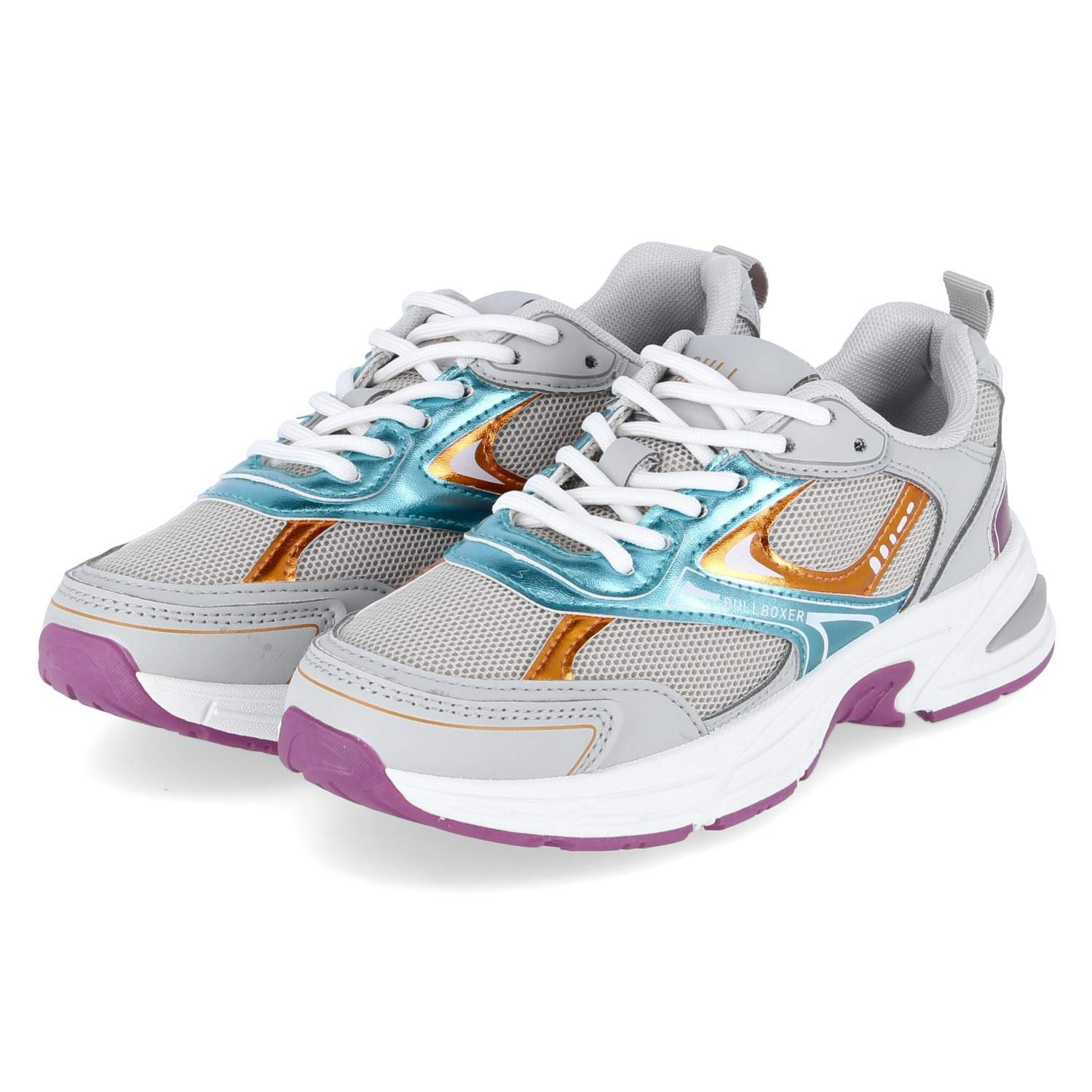 Bullboxer Bullboxer 6BB0710102 4251 Damen Textil & Synthetik grau-kombi Sneaker