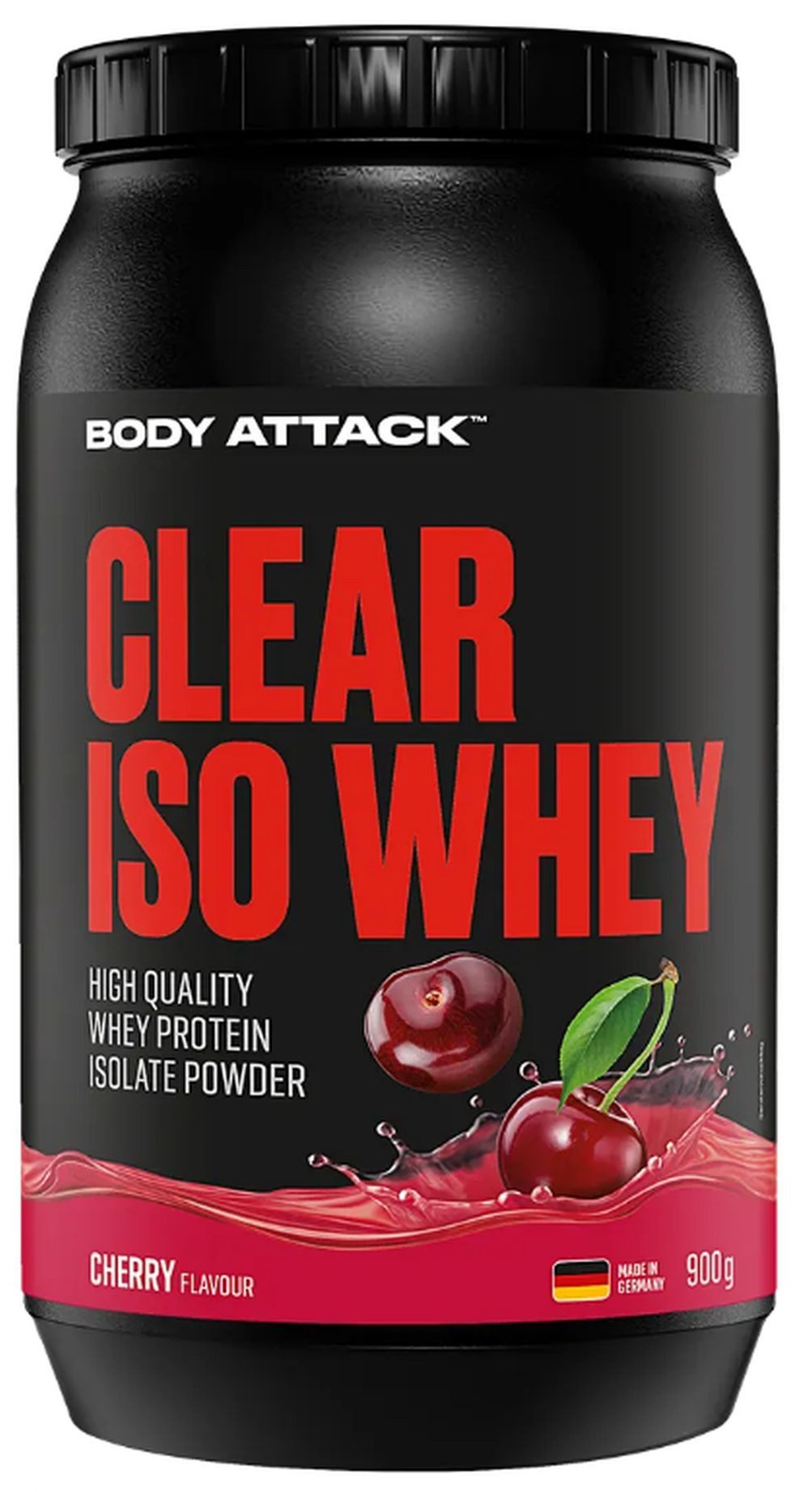 Body Attack Body Attack Clear Iso Whey – 900 g Pulver